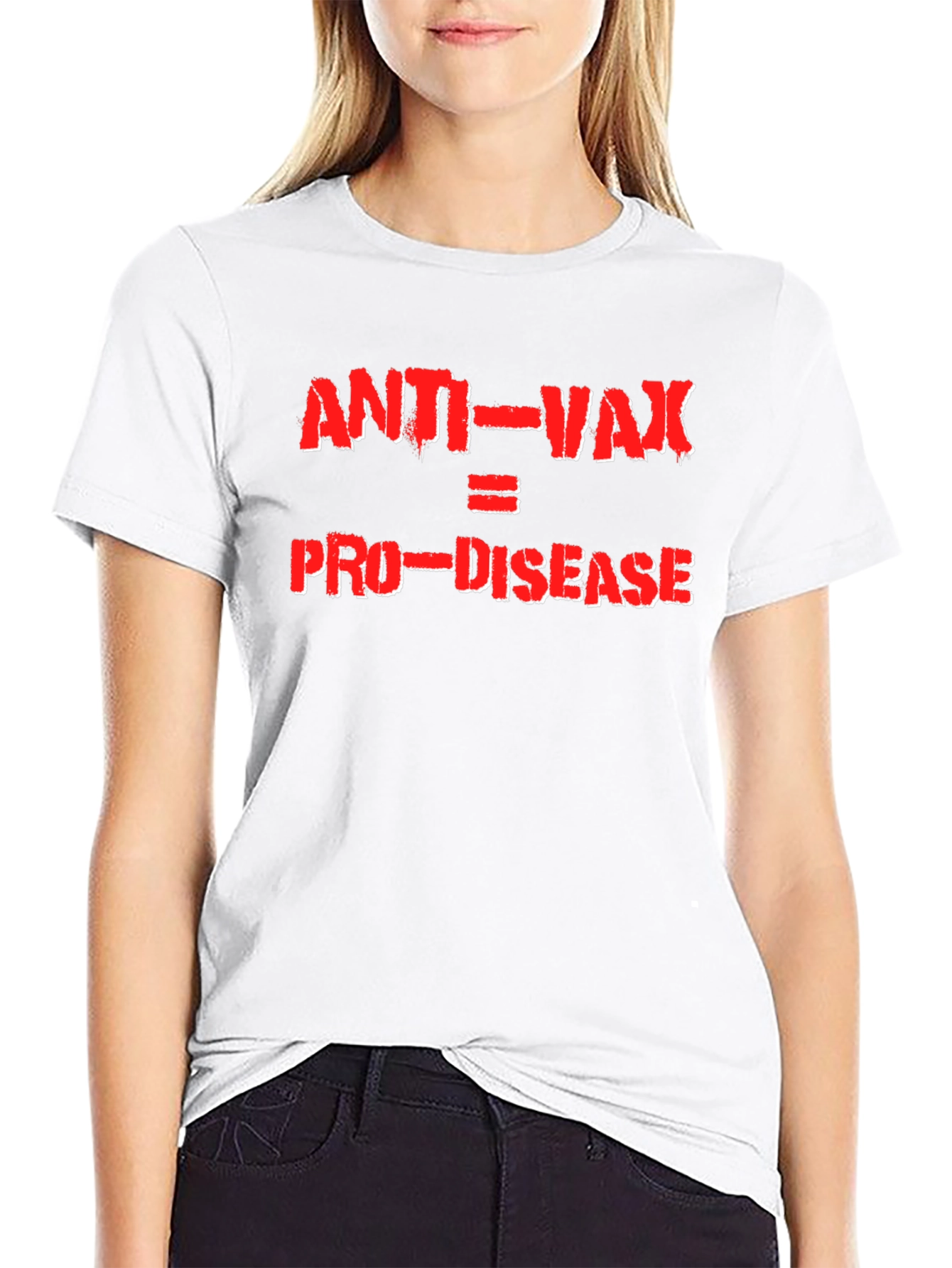 Anti-Vax Pro-Disease Graphic Tee