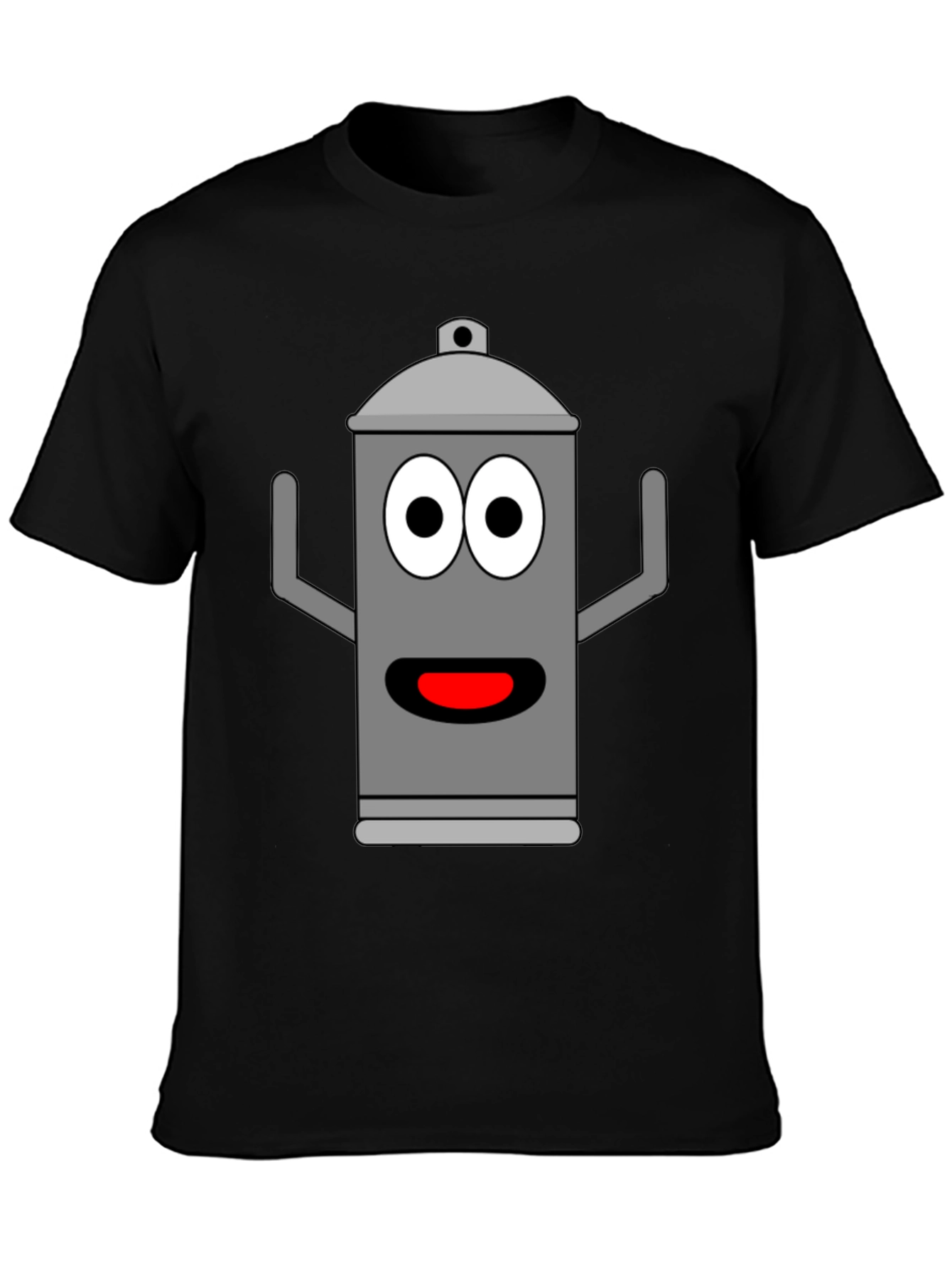 Funny Cartoon Can T-Shirt