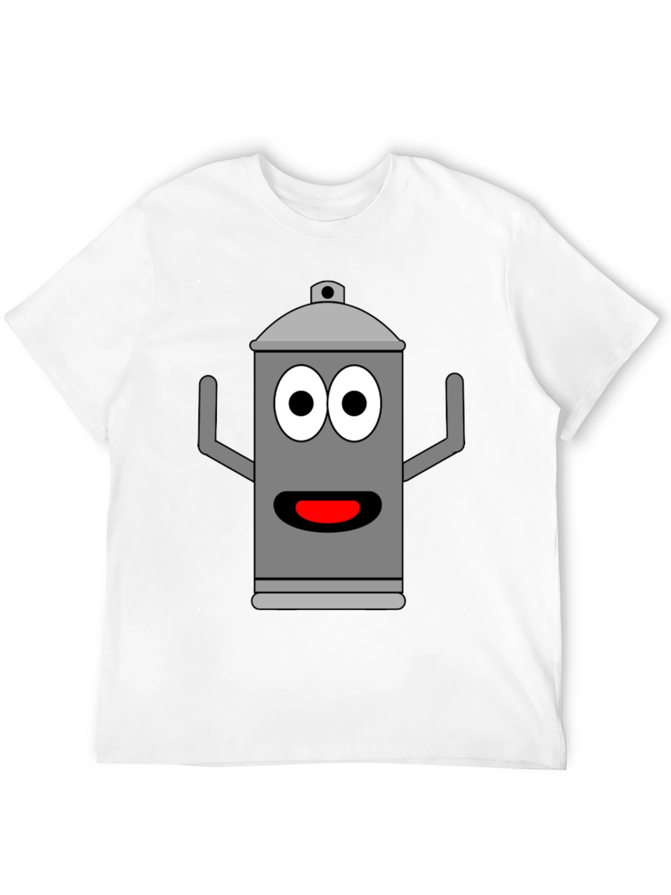 Funny Cartoon Can T-Shirt
