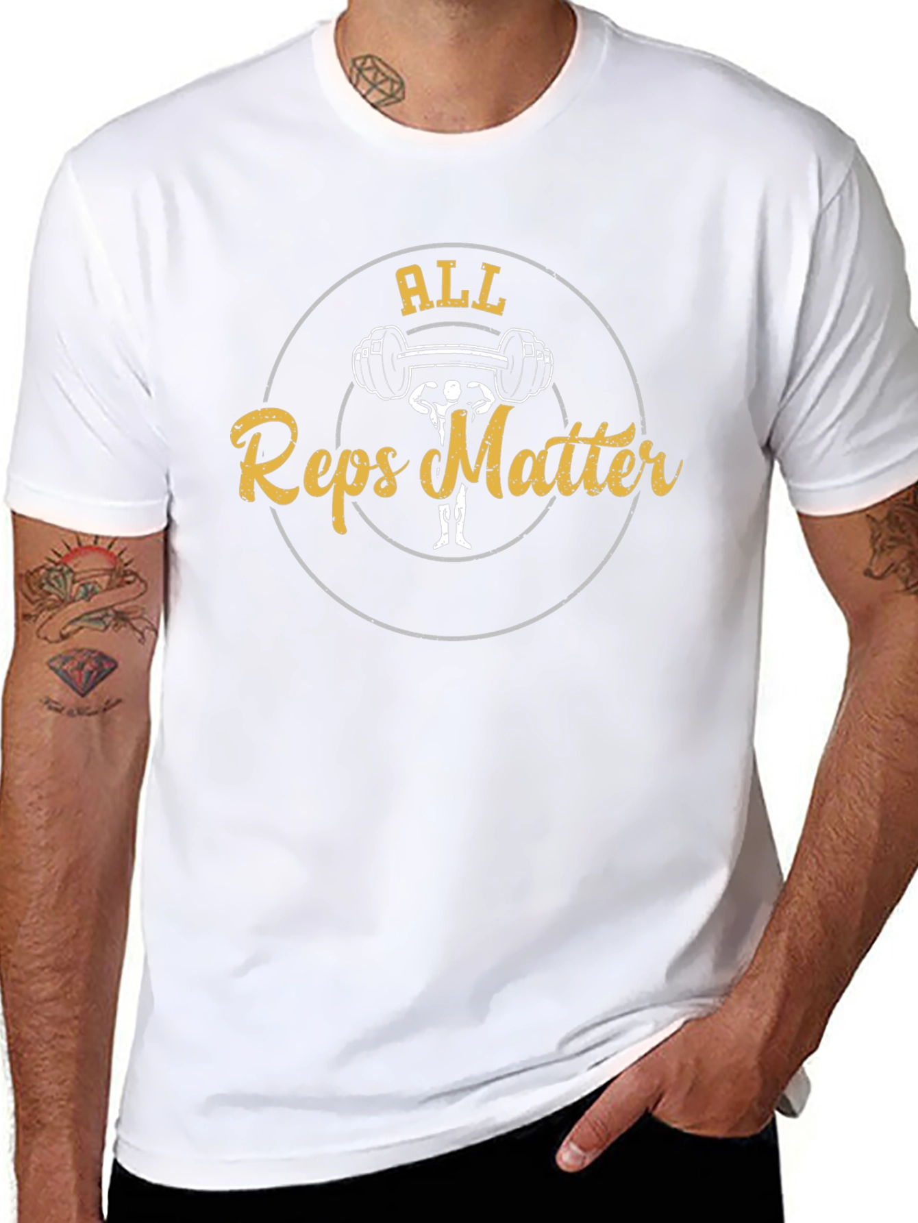 All Reps Matter Graphic T-Shirt - Weightlifting