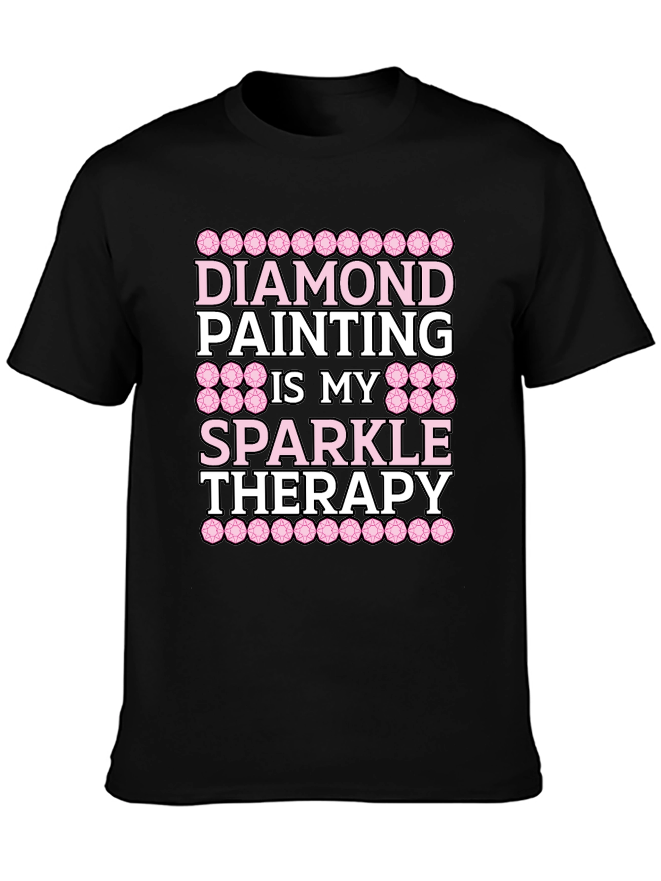 Diamond Painting Sparkle Therapy T-Shirt