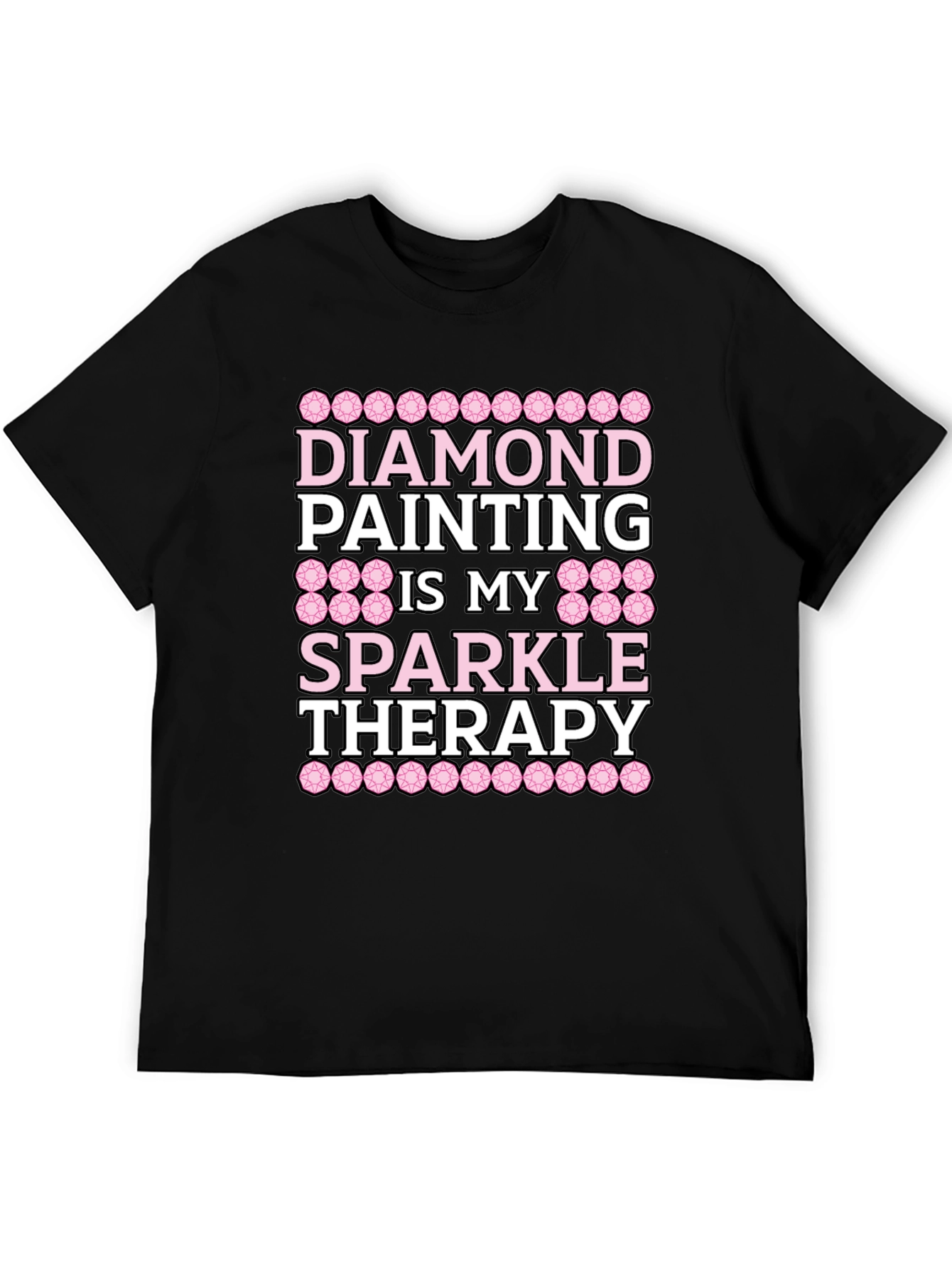 Diamond Painting Sparkle Therapy T-Shirt