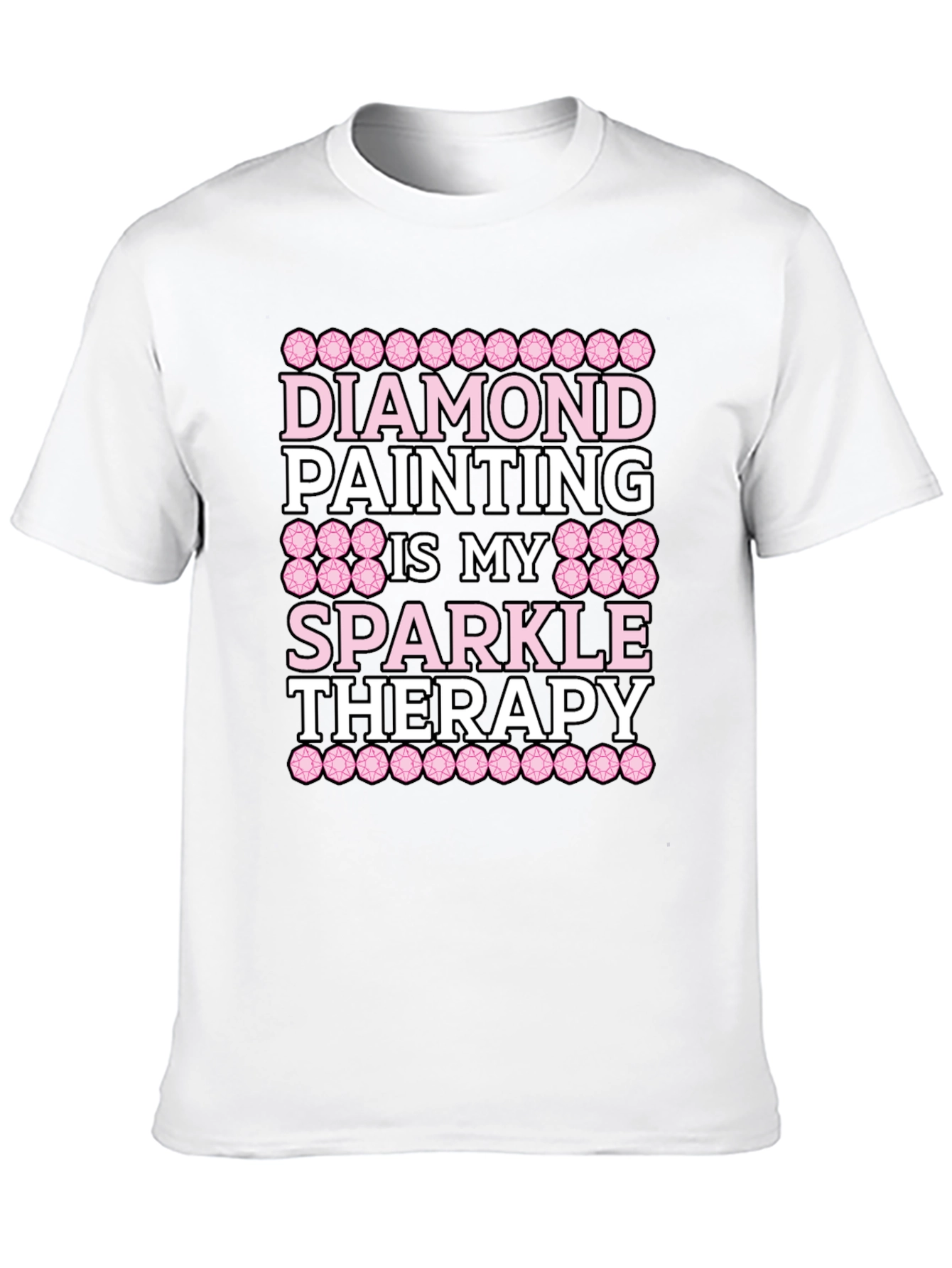 Diamond Painting Sparkle Therapy T-Shirt