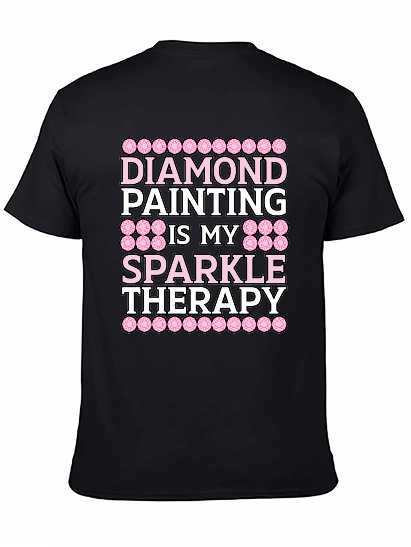 Diamond Painting Sparkle Therapy T-Shirt