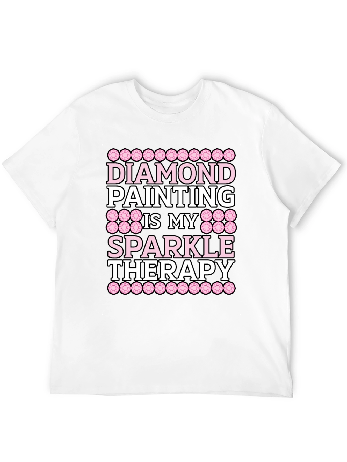 Diamond Painting Sparkle Therapy T-Shirt
