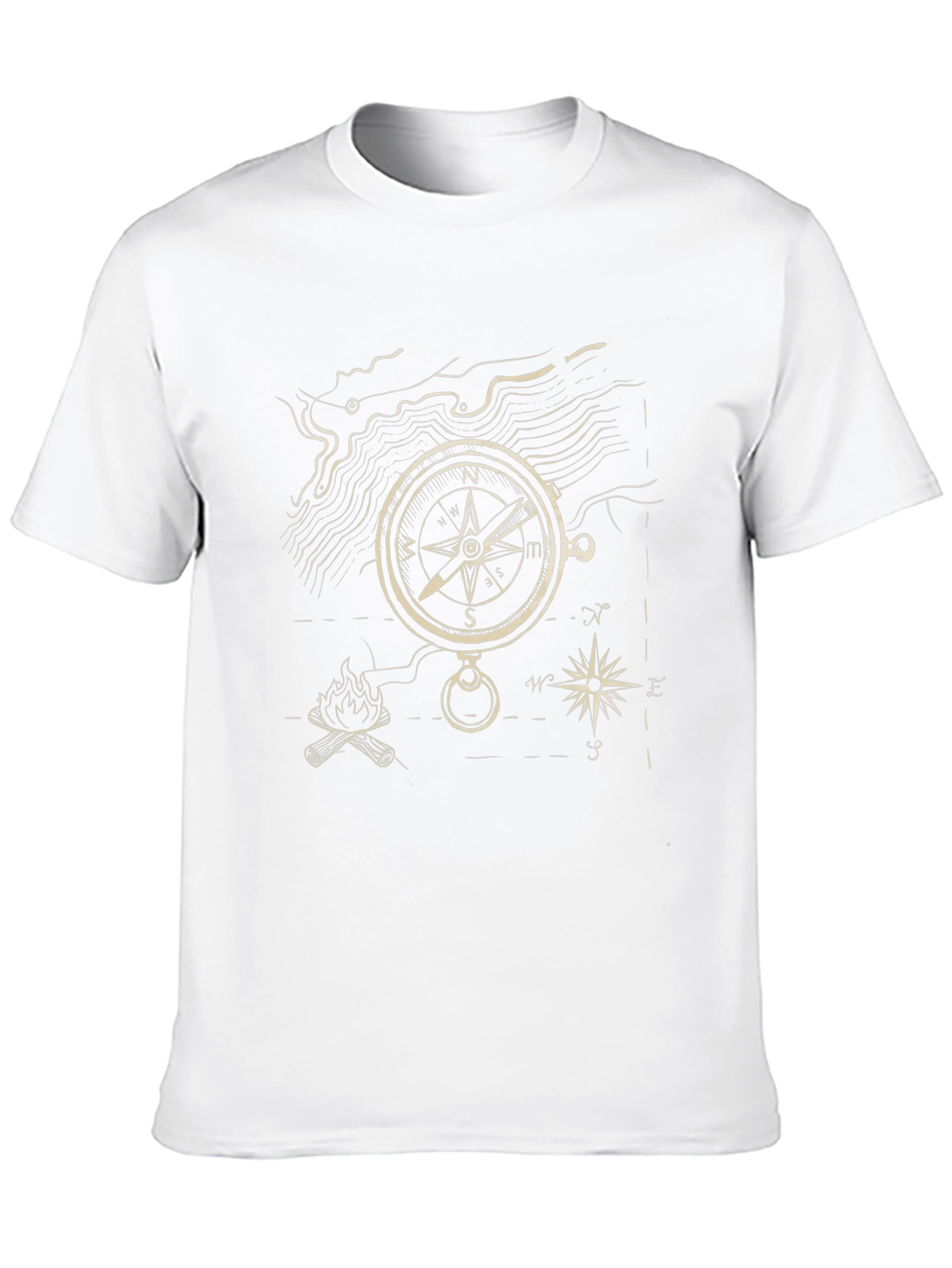 Adventure Compass Graphic T-Shirt