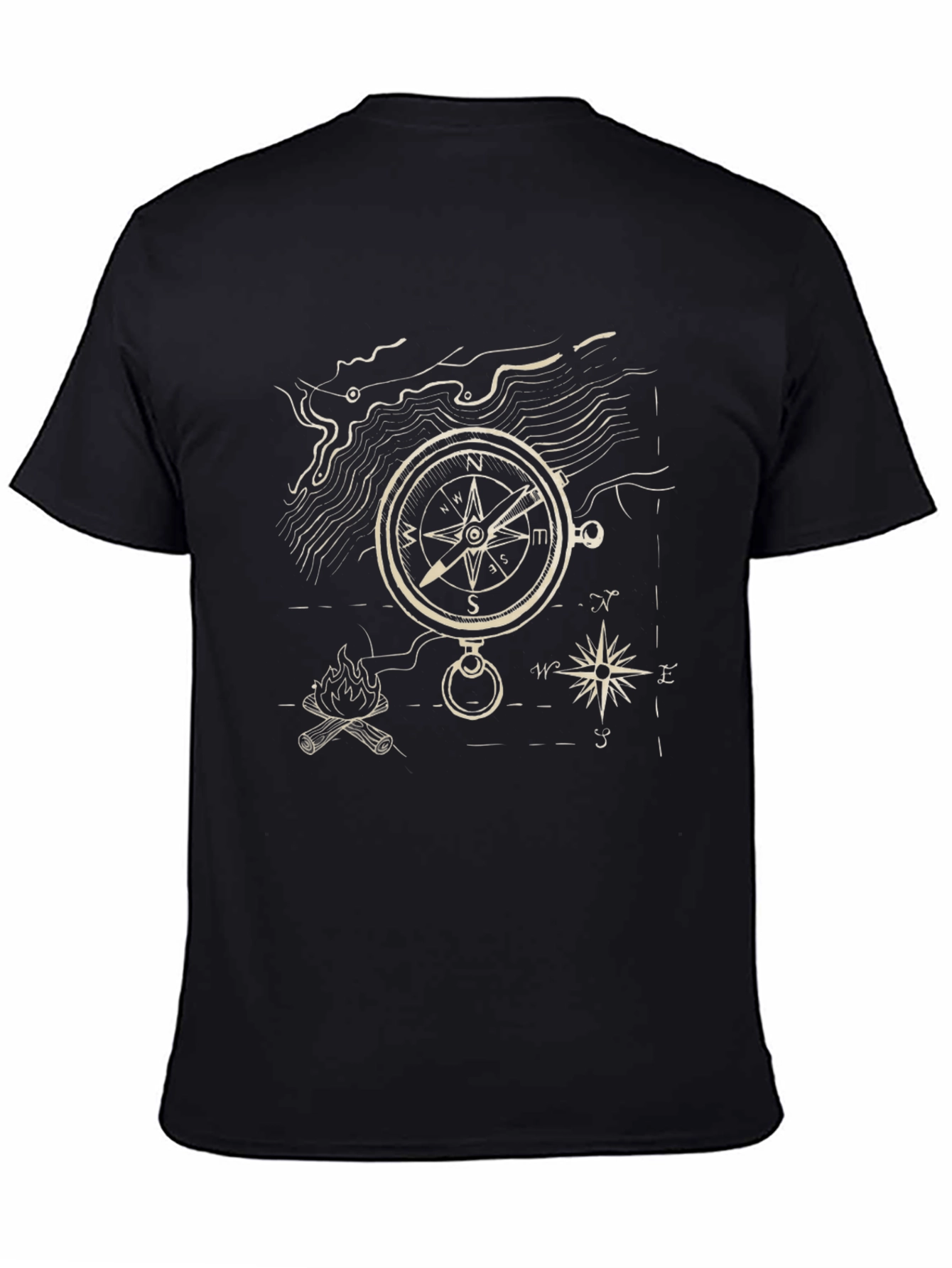 Adventure Compass Graphic T-Shirt