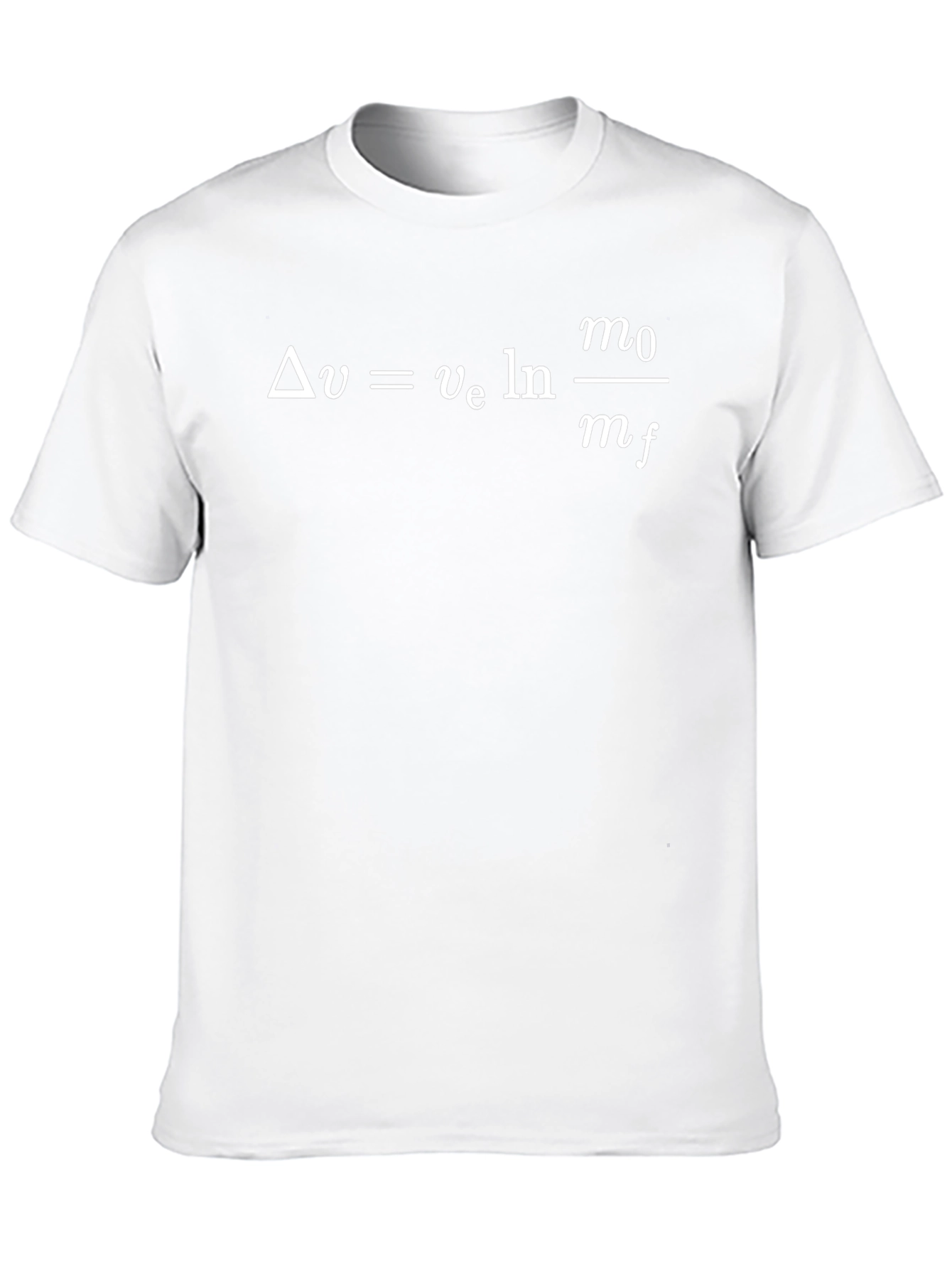 Math Formula Graphic T-Shirt Black