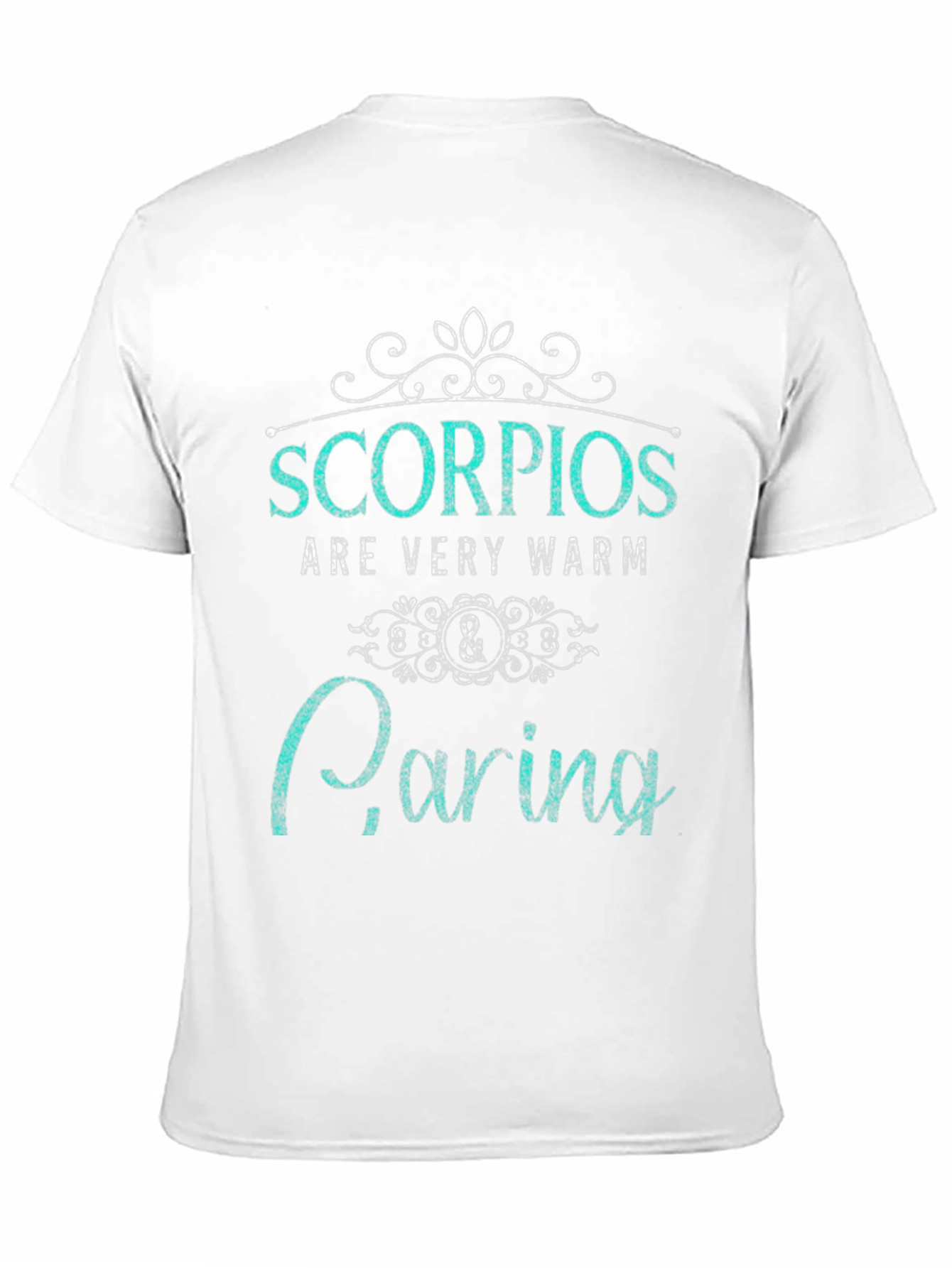 Scorpio Zodiac Warm Caring Graphic Tee