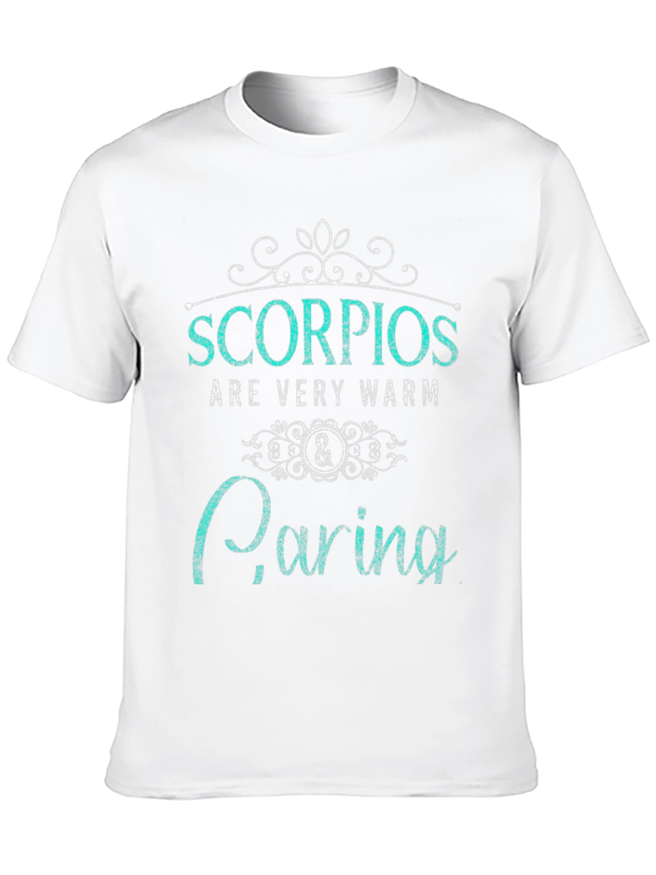 Scorpio Zodiac Warm Caring Graphic Tee