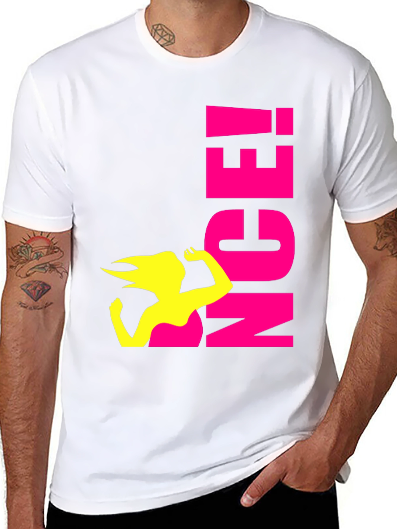 Ncei! Graphic Print Tee