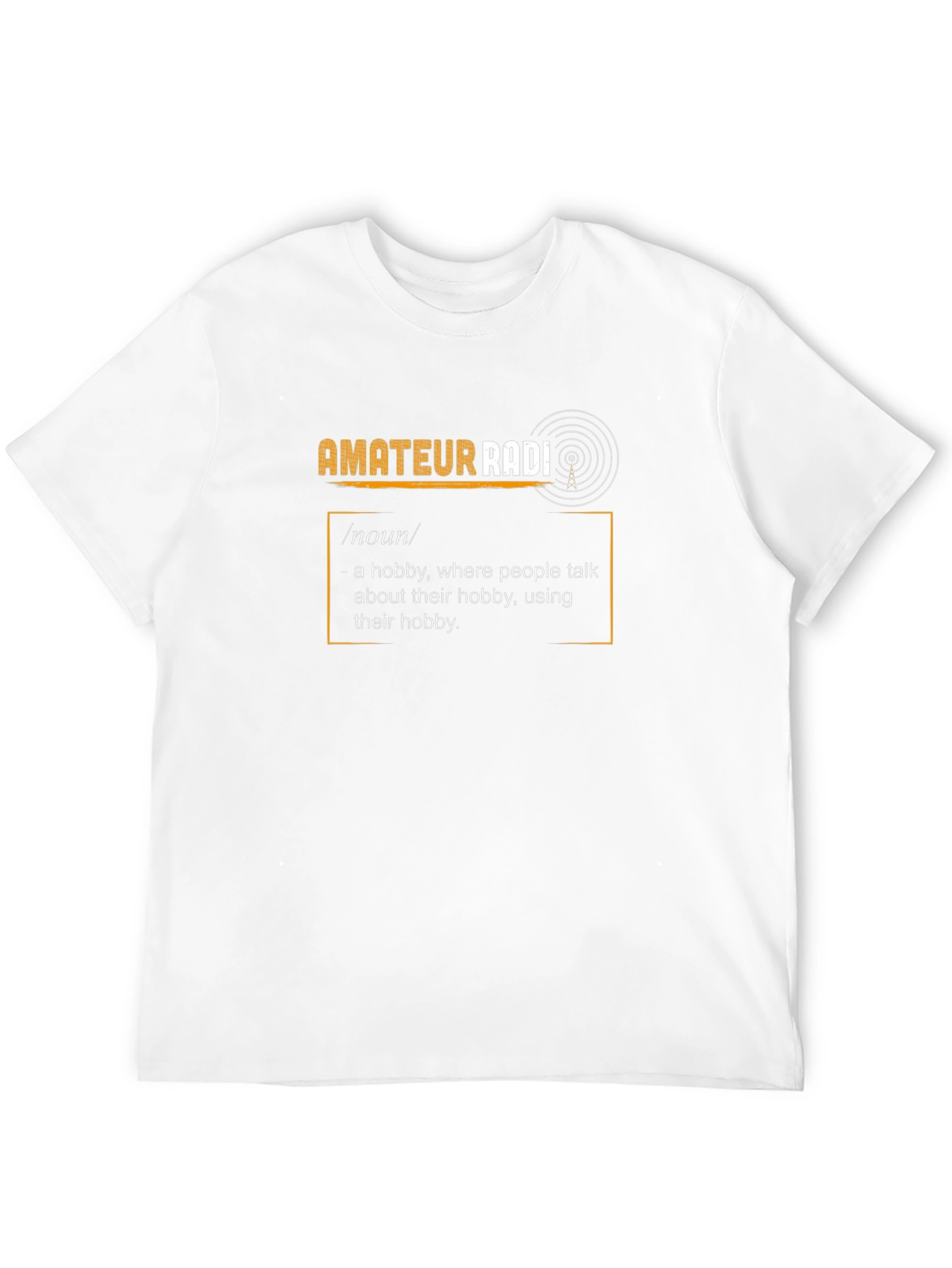 Amateur Radio Hobbyist Graphic T-Shirt