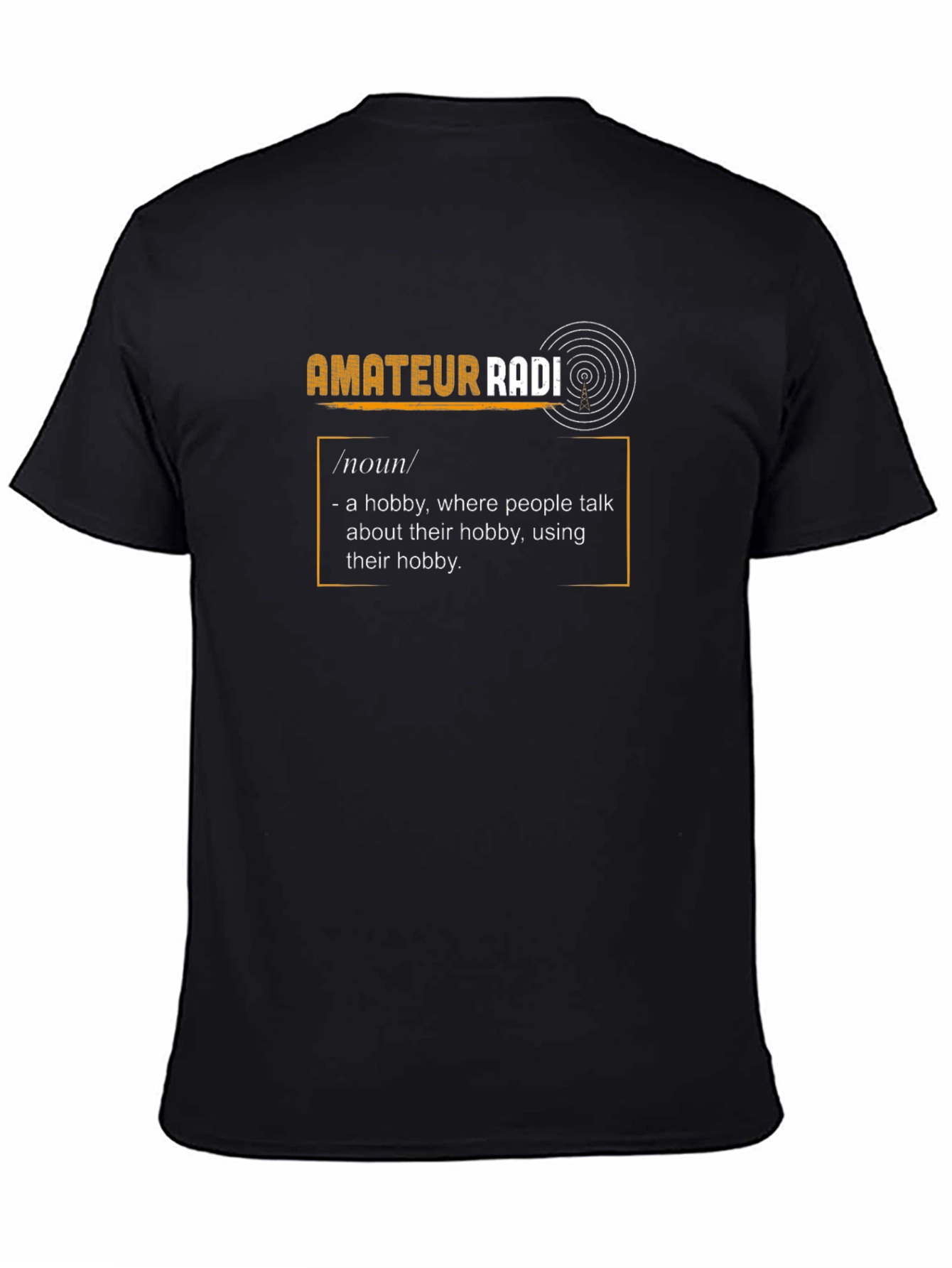 Amateur Radio Hobbyist Graphic T-Shirt