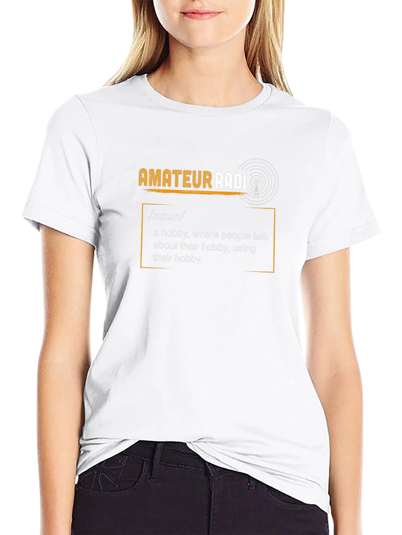 Amateur Radio Hobbyist Graphic T-Shirt