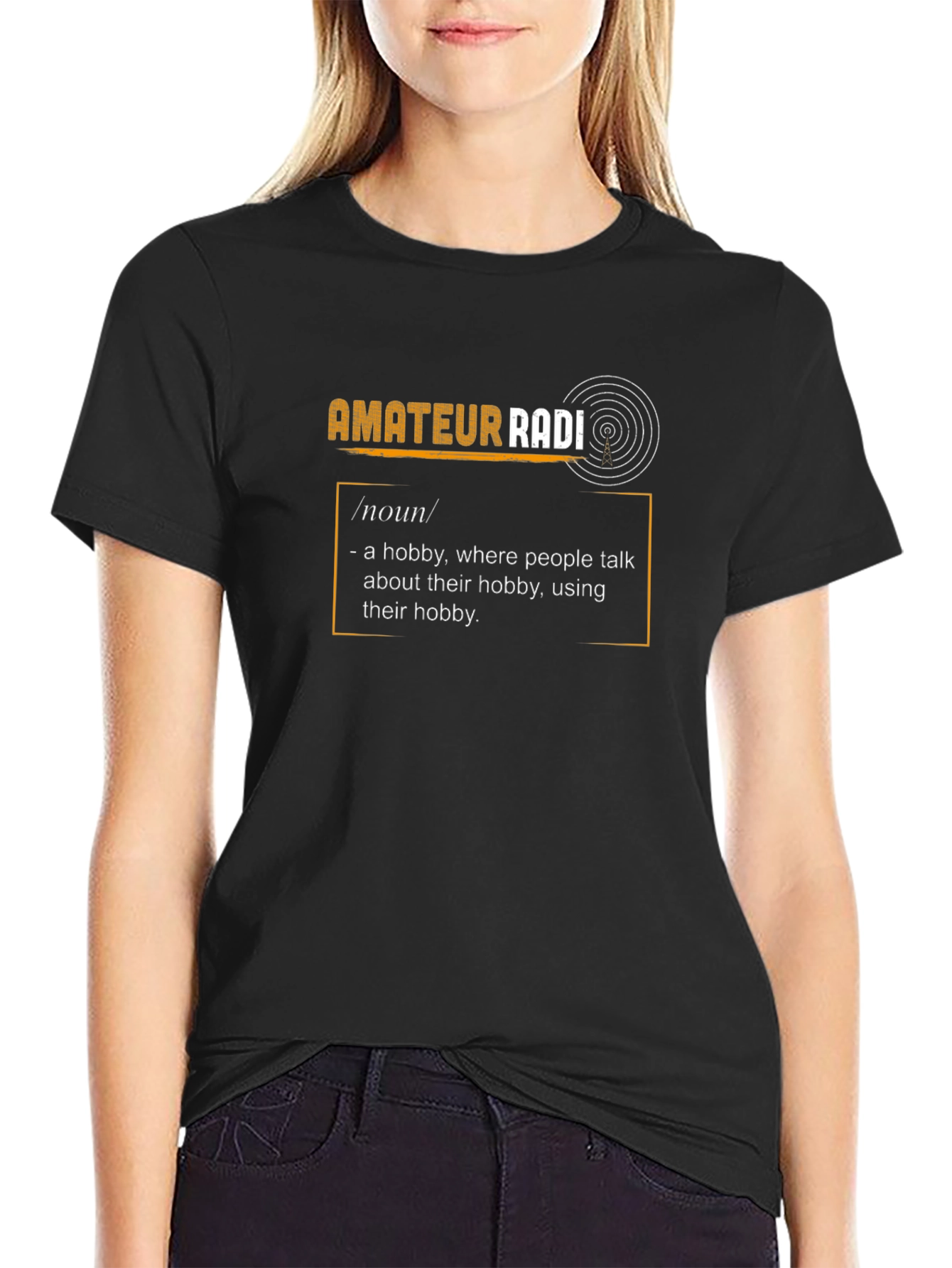 Amateur Radio Hobbyist Graphic T-Shirt