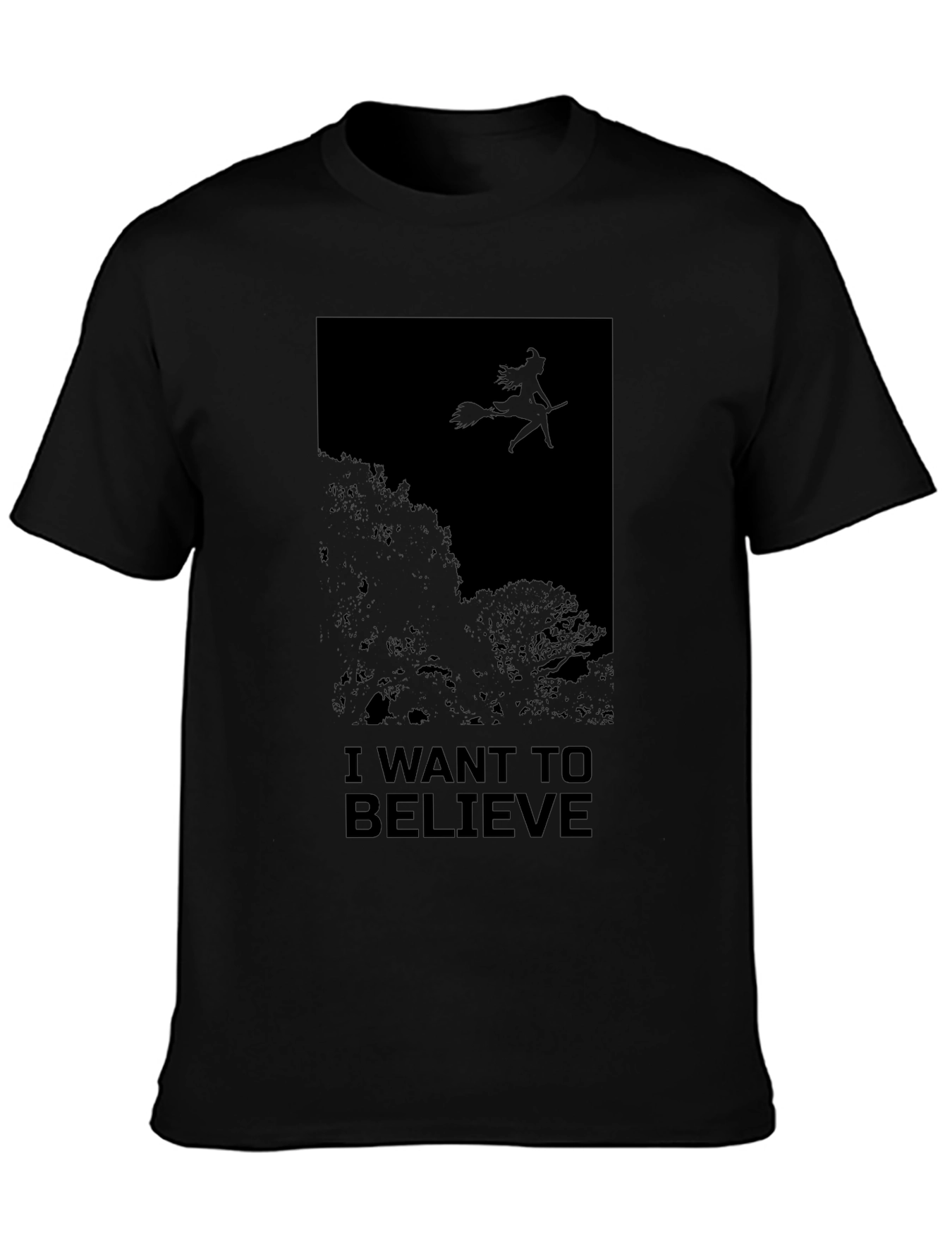 I Want To Believe Witch T-Shirt
