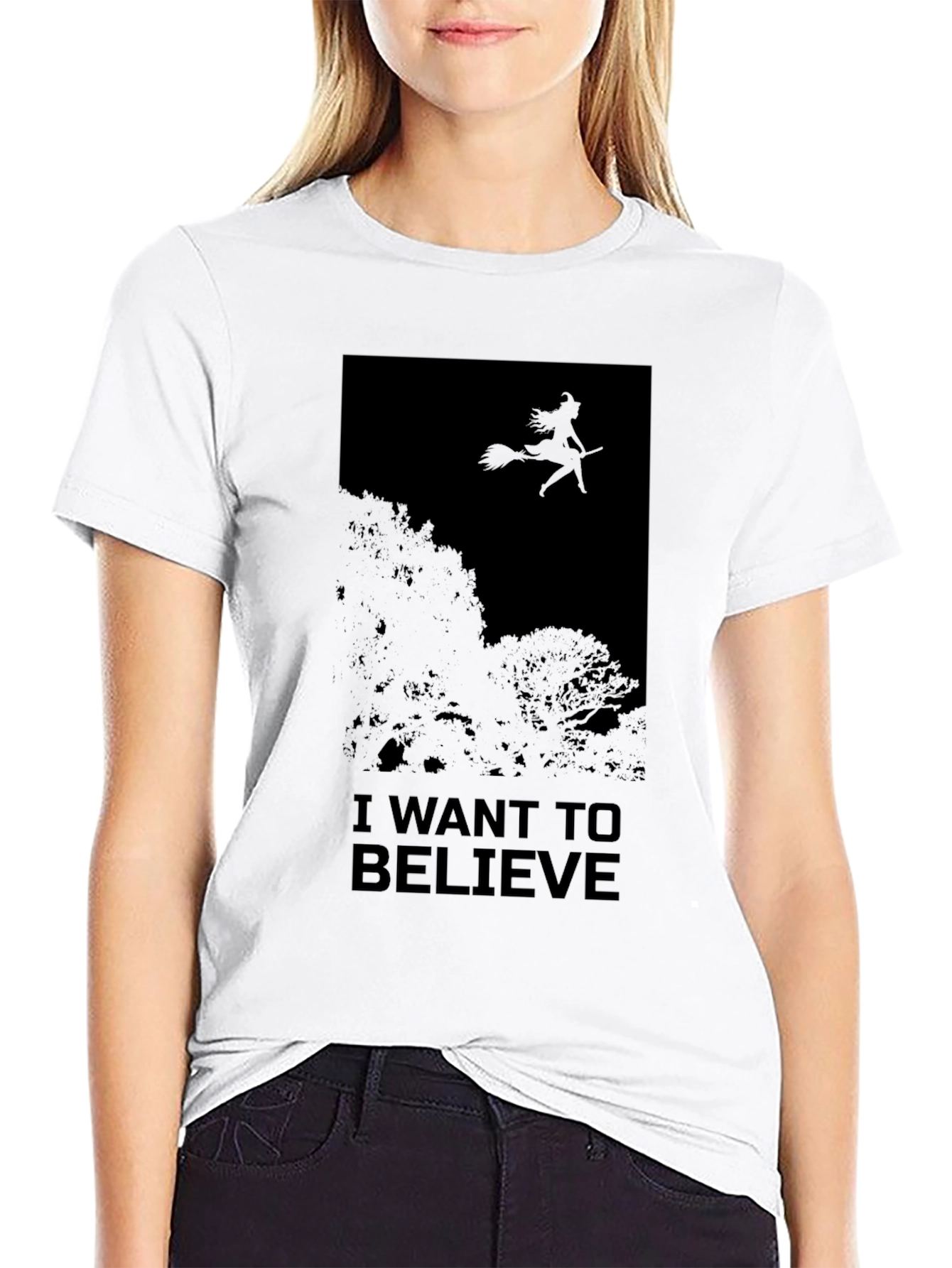 I Want To Believe Witch T-Shirt