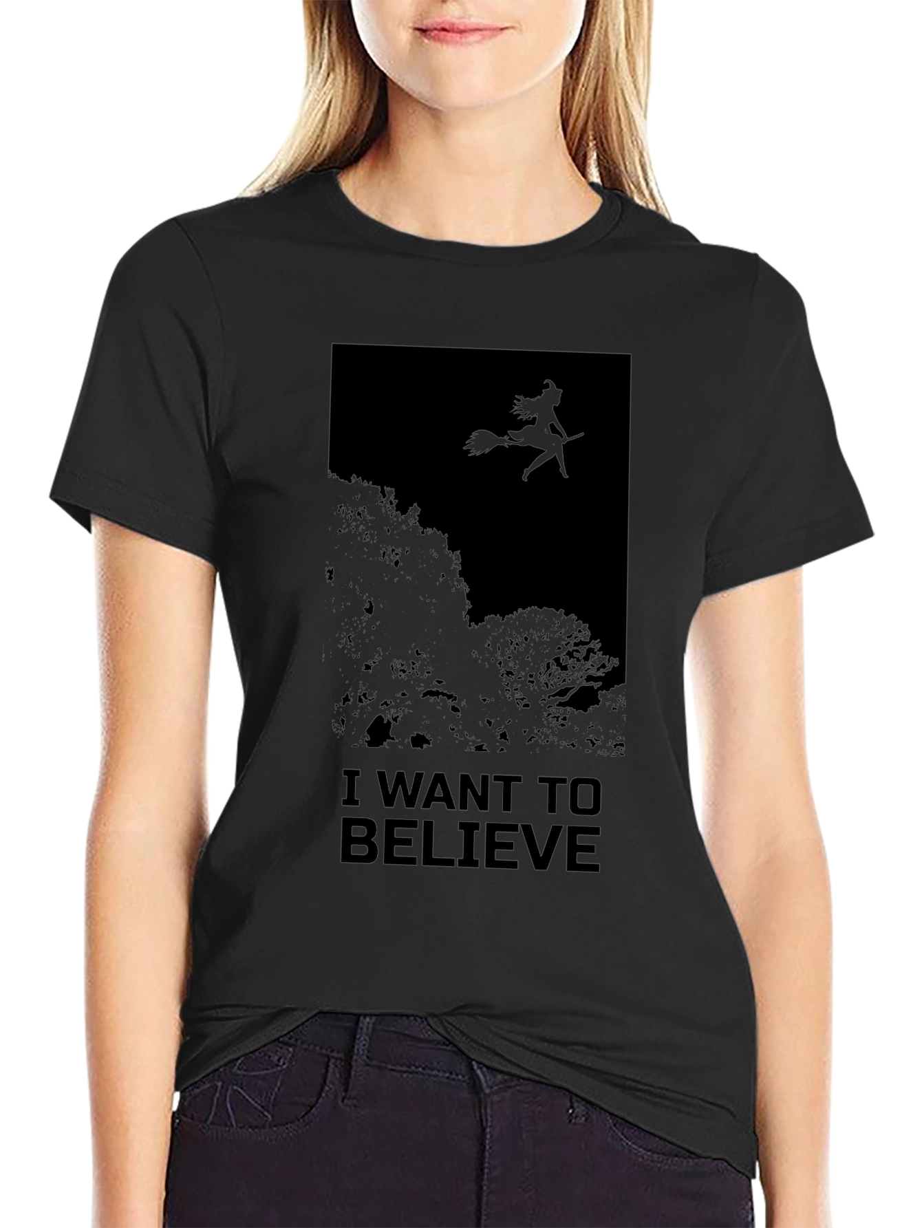 I Want To Believe Witch T-Shirt