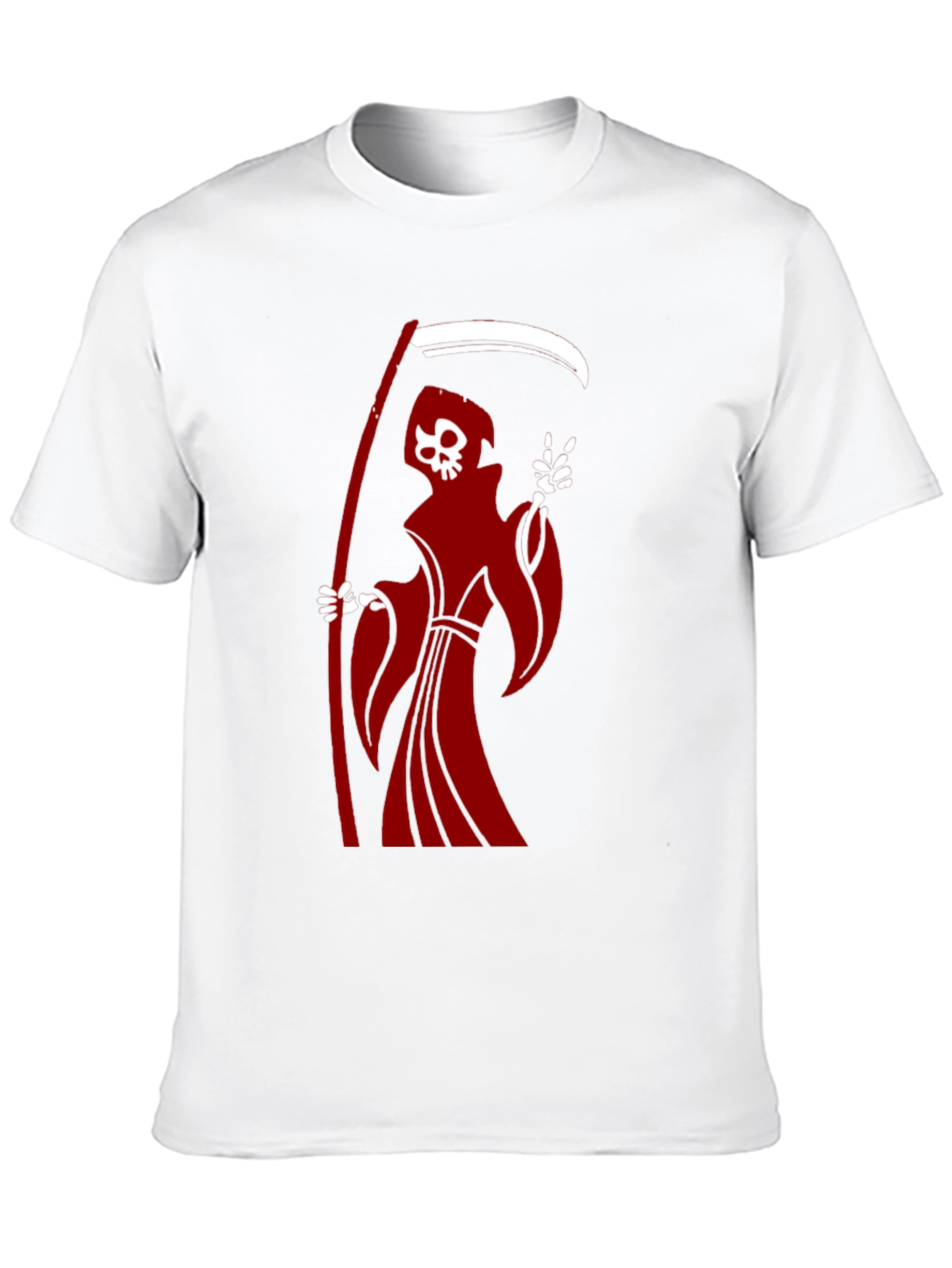 Grim Reaper Graphic T-Shirt - Black