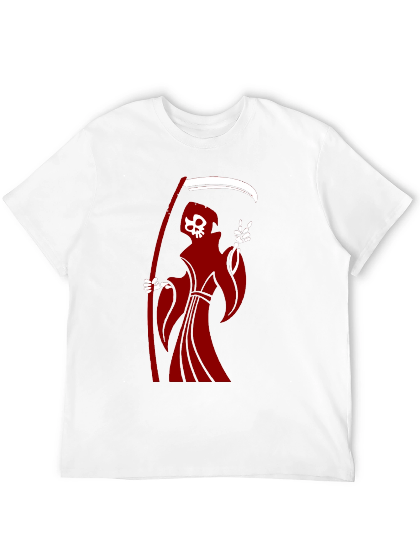 Grim Reaper Graphic T-Shirt - Black
