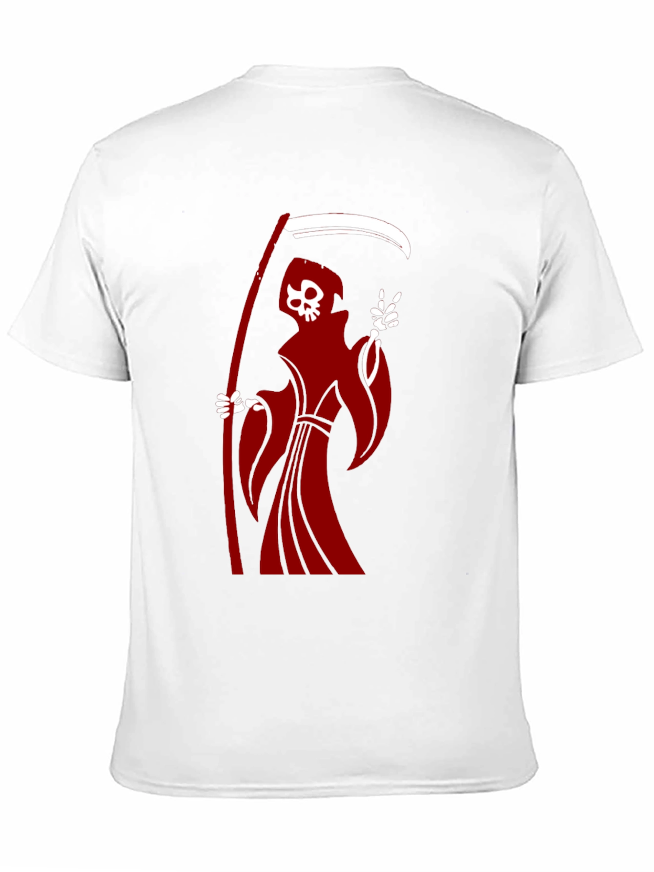 Grim Reaper Graphic T-Shirt - Black