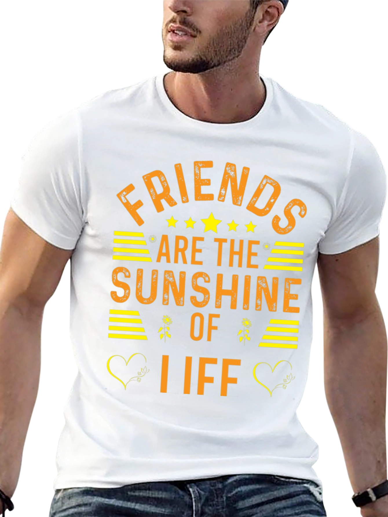 Friends are the Sunshine of Life Graphic Tee