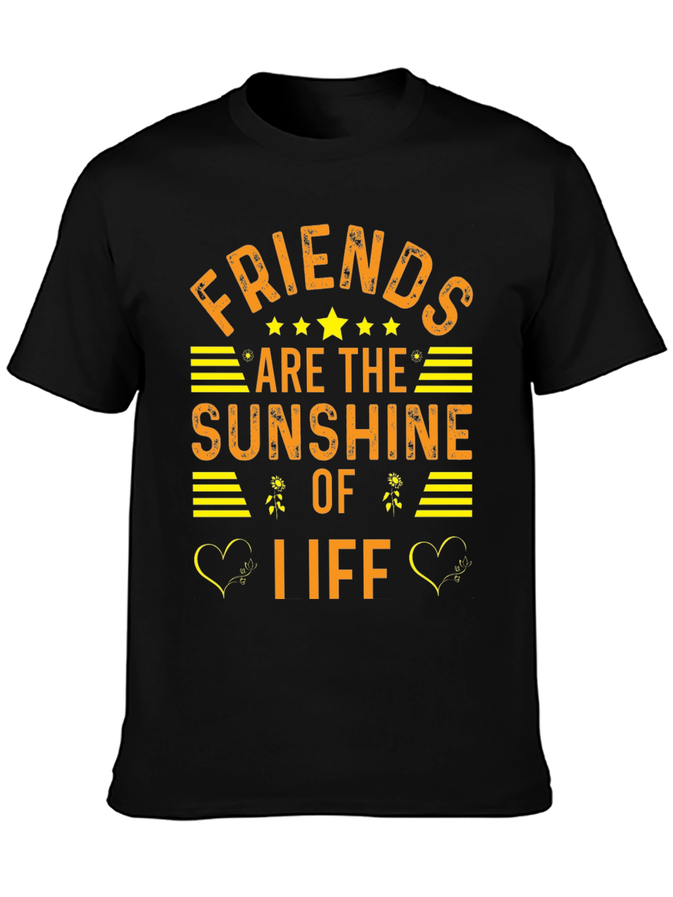 Friends are the Sunshine of Life Graphic Tee