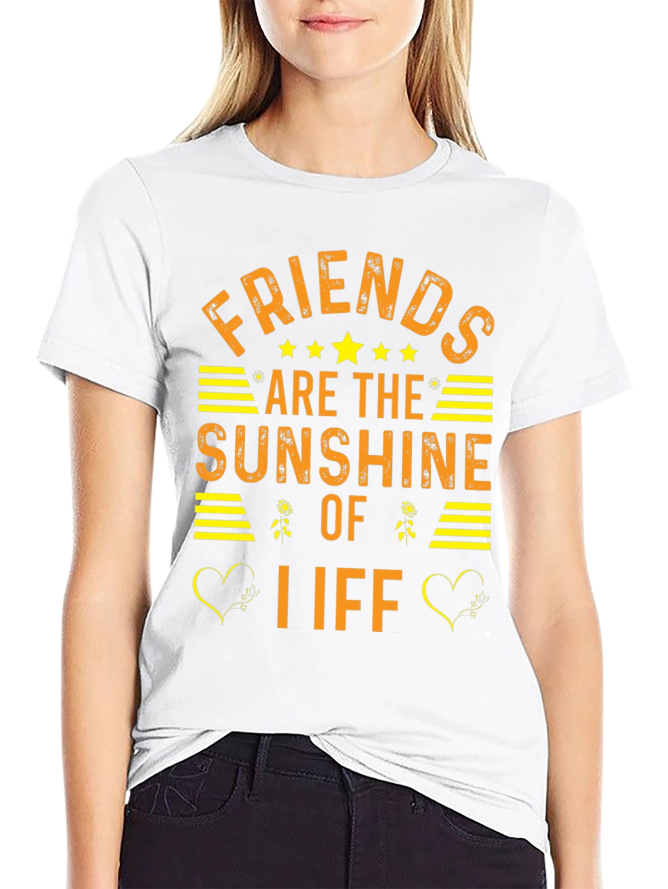 Friends are the Sunshine of Life Graphic Tee