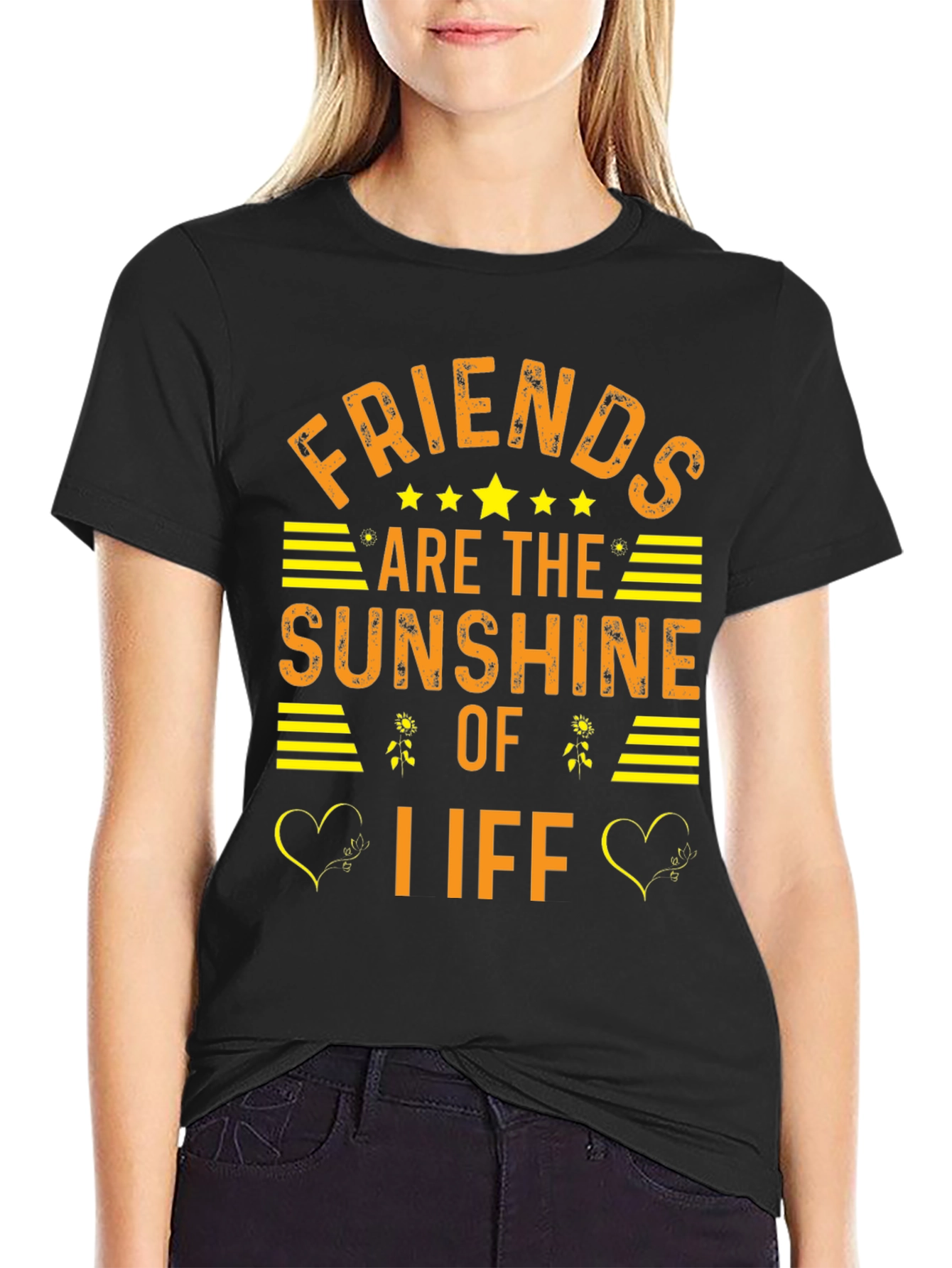 Friends are the Sunshine of Life Graphic Tee