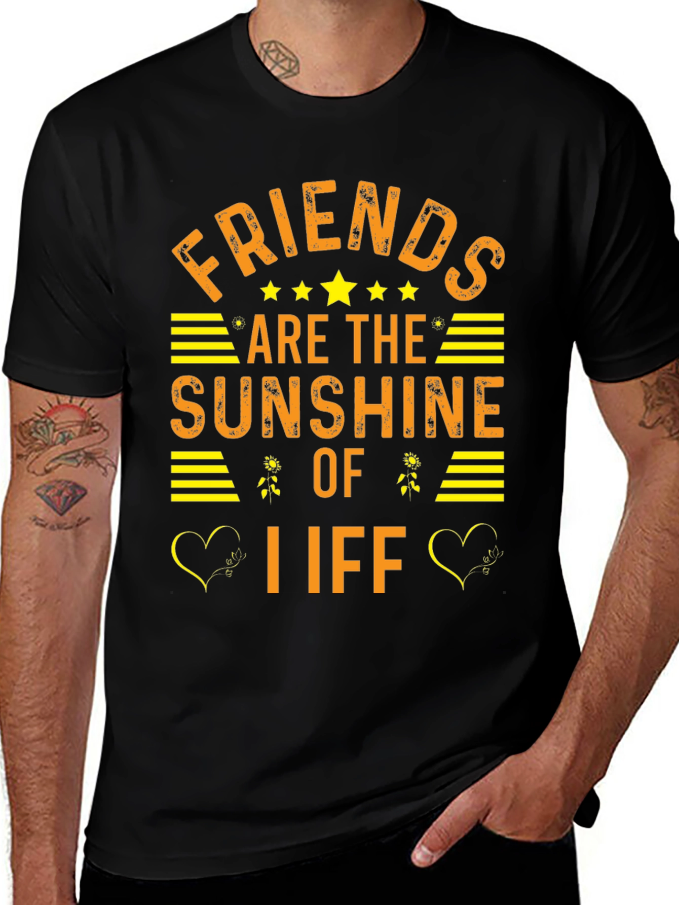 Friends are the Sunshine of Life Graphic Tee