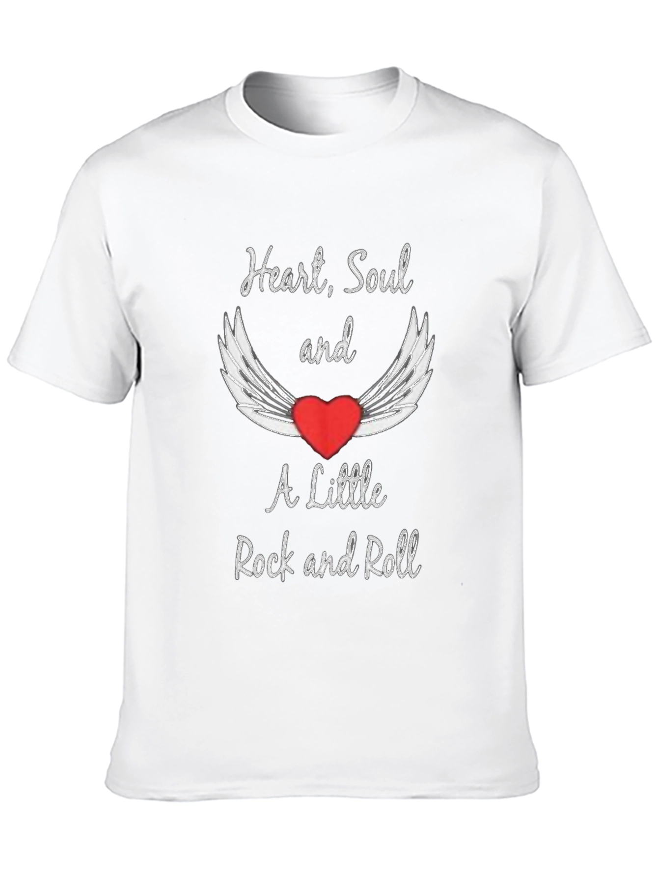 Heart Soul and Rock & Roll Graphic Tee