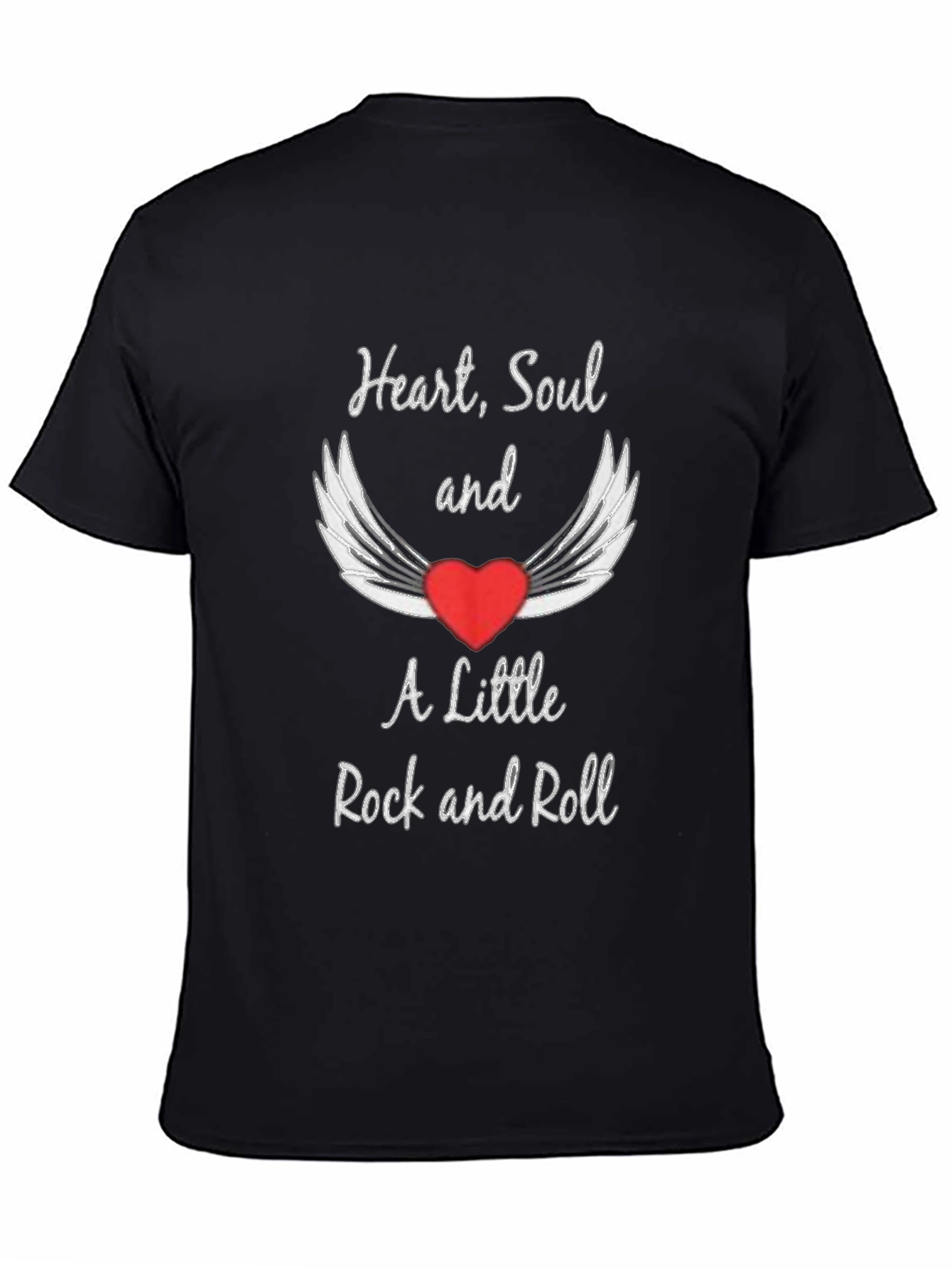 Heart Soul and Rock & Roll Graphic Tee
