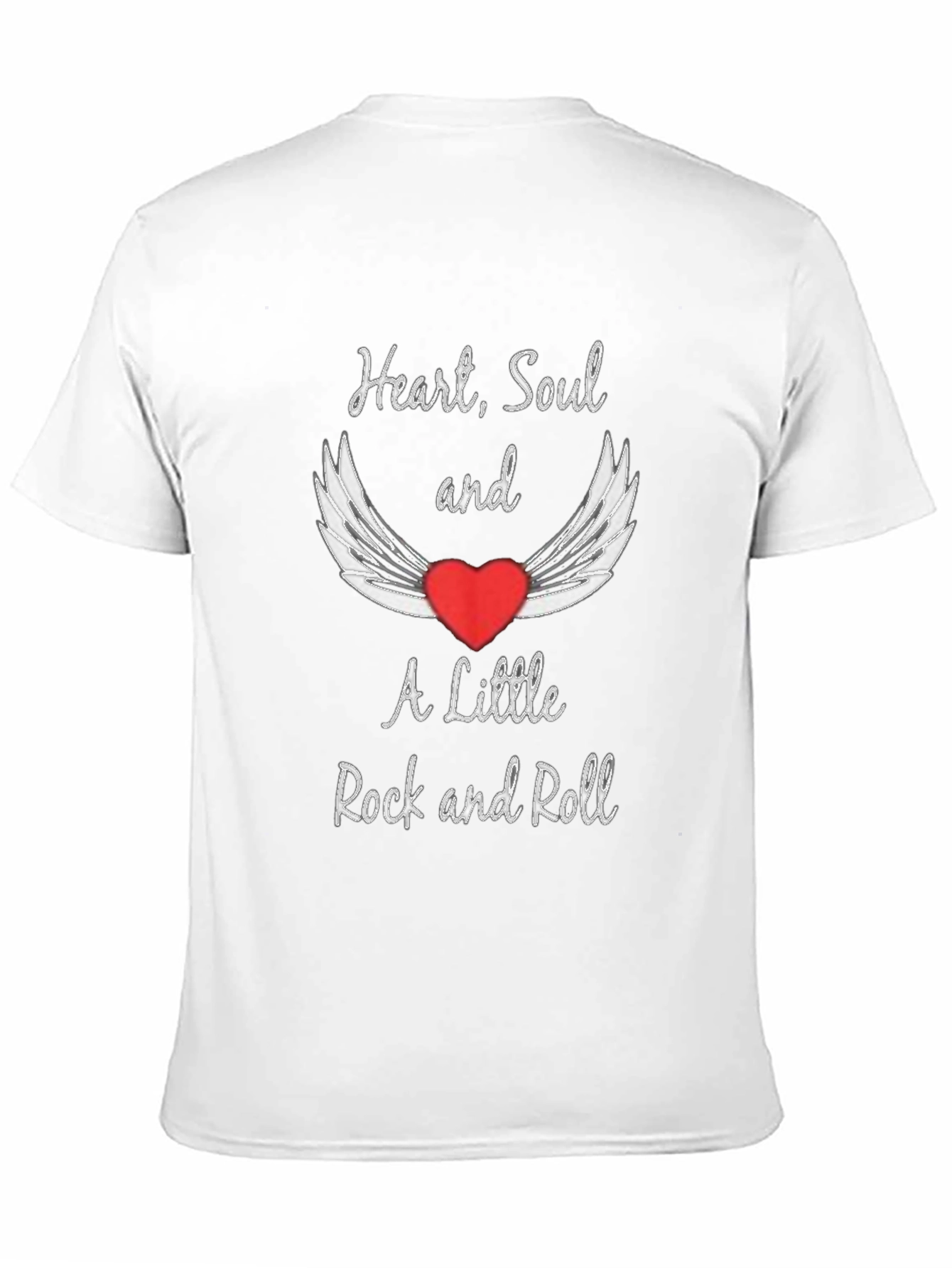 Heart Soul and Rock & Roll Graphic Tee