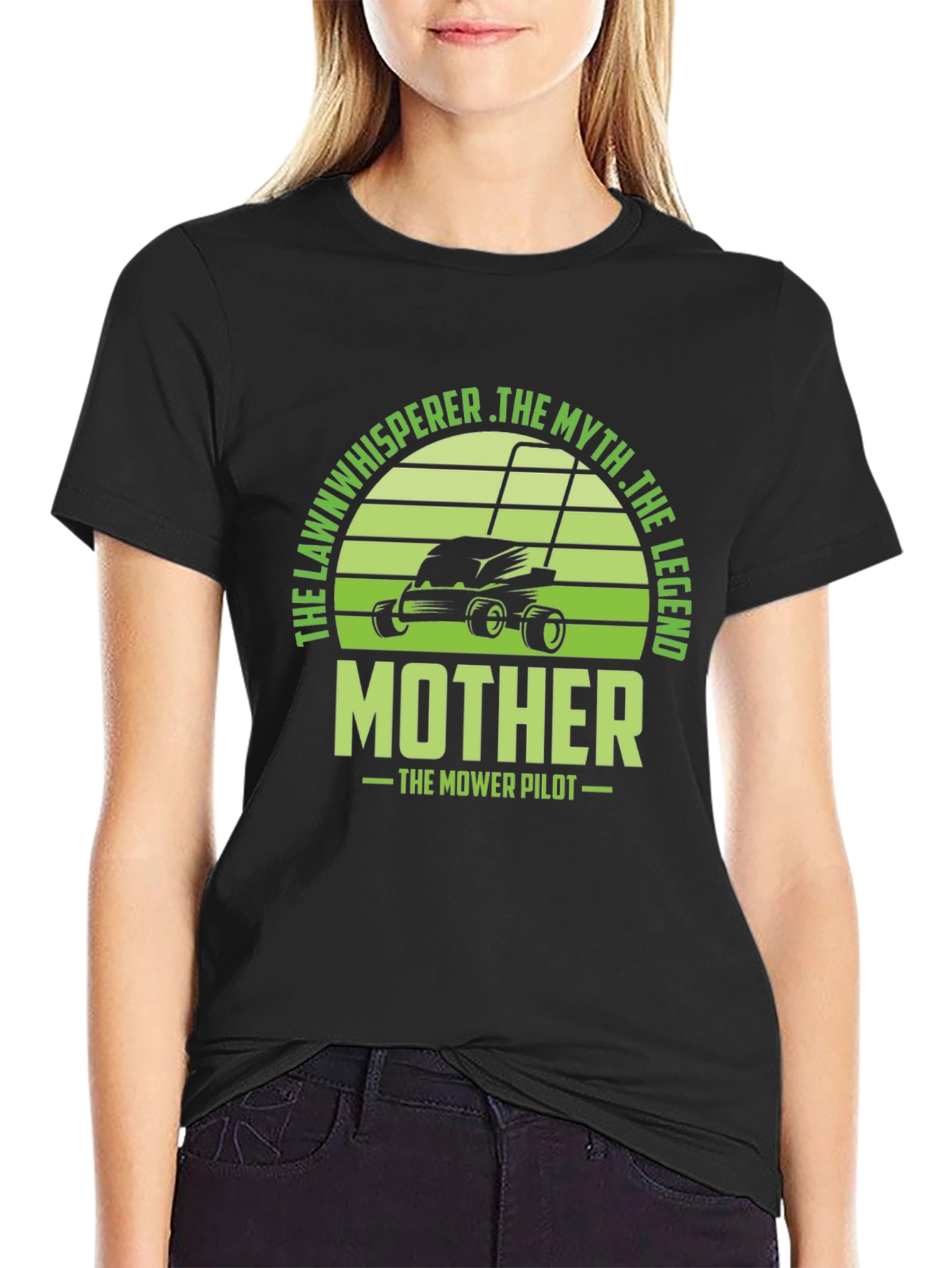 The Lawn Whisperer T-Shirt - Mother The Mower Pilot