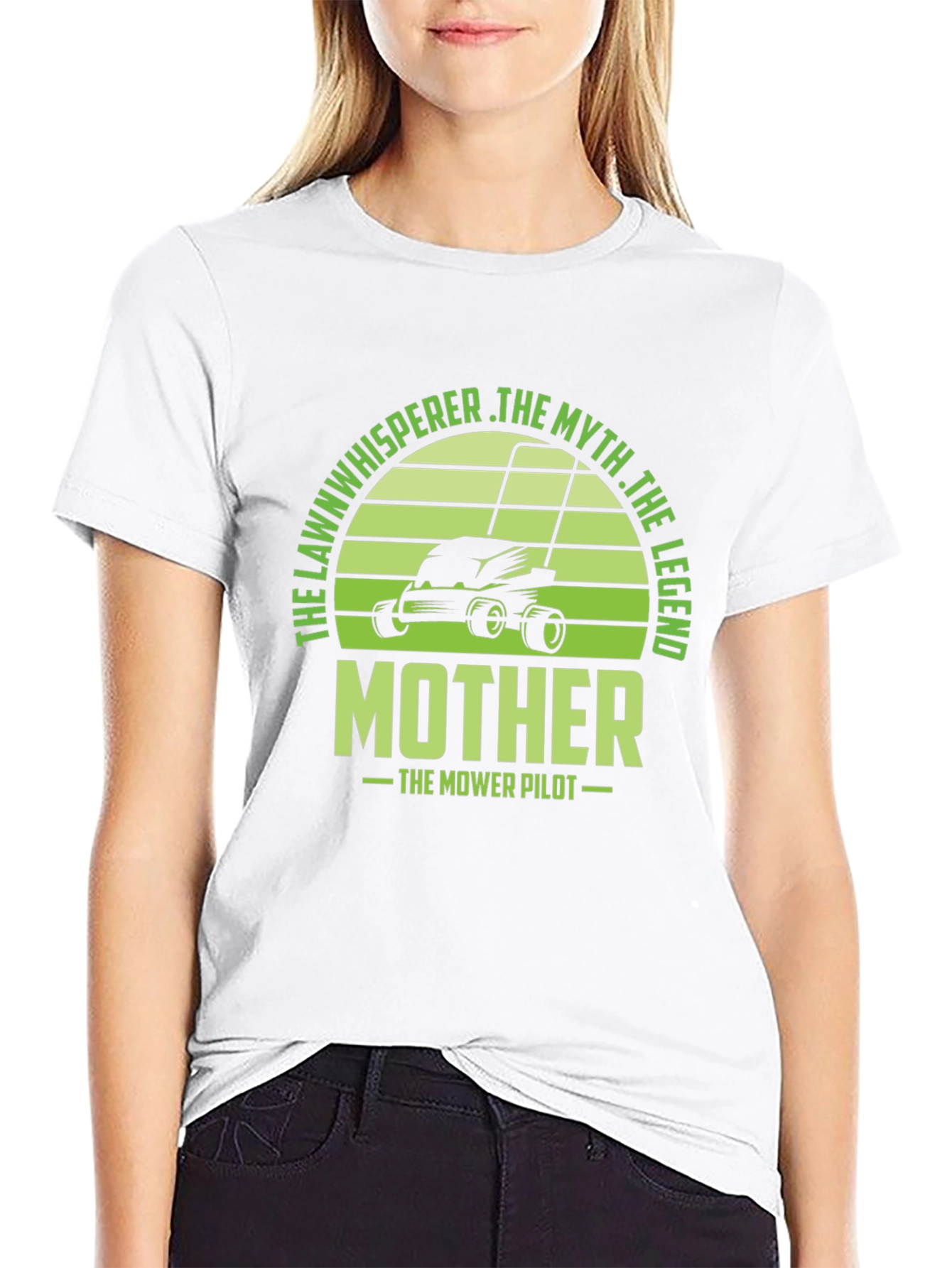 The Lawn Whisperer T-Shirt - Mother The Mower Pilot