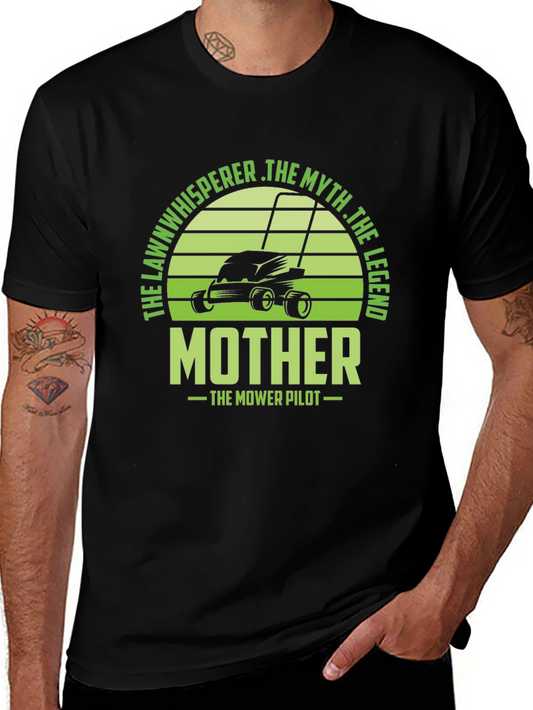 The Lawn Whisperer T-Shirt - Mother The Mower Pilot