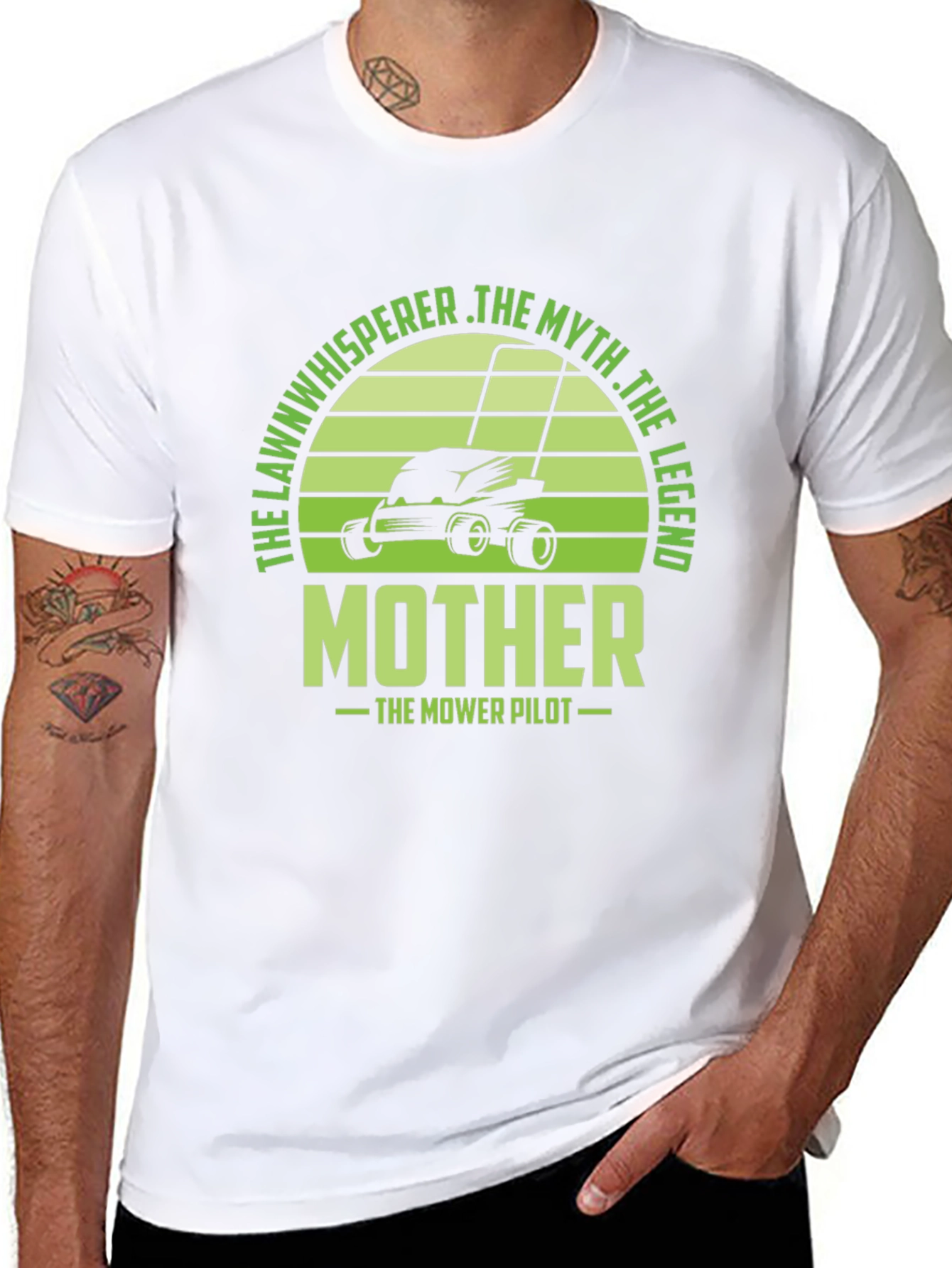 The Lawn Whisperer T-Shirt - Mother The Mower Pilot
