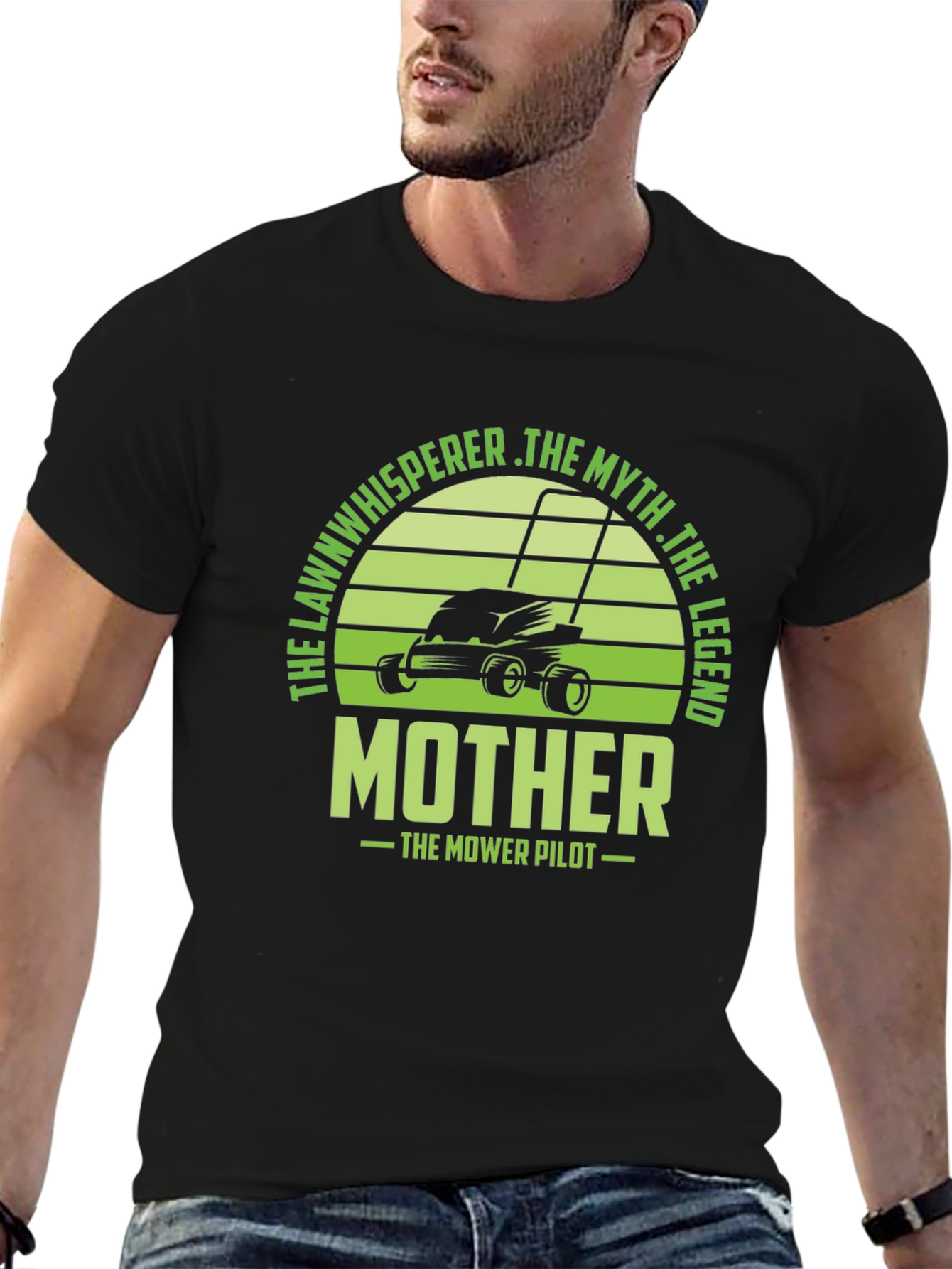 The Lawn Whisperer T-Shirt - Mother The Mower Pilot