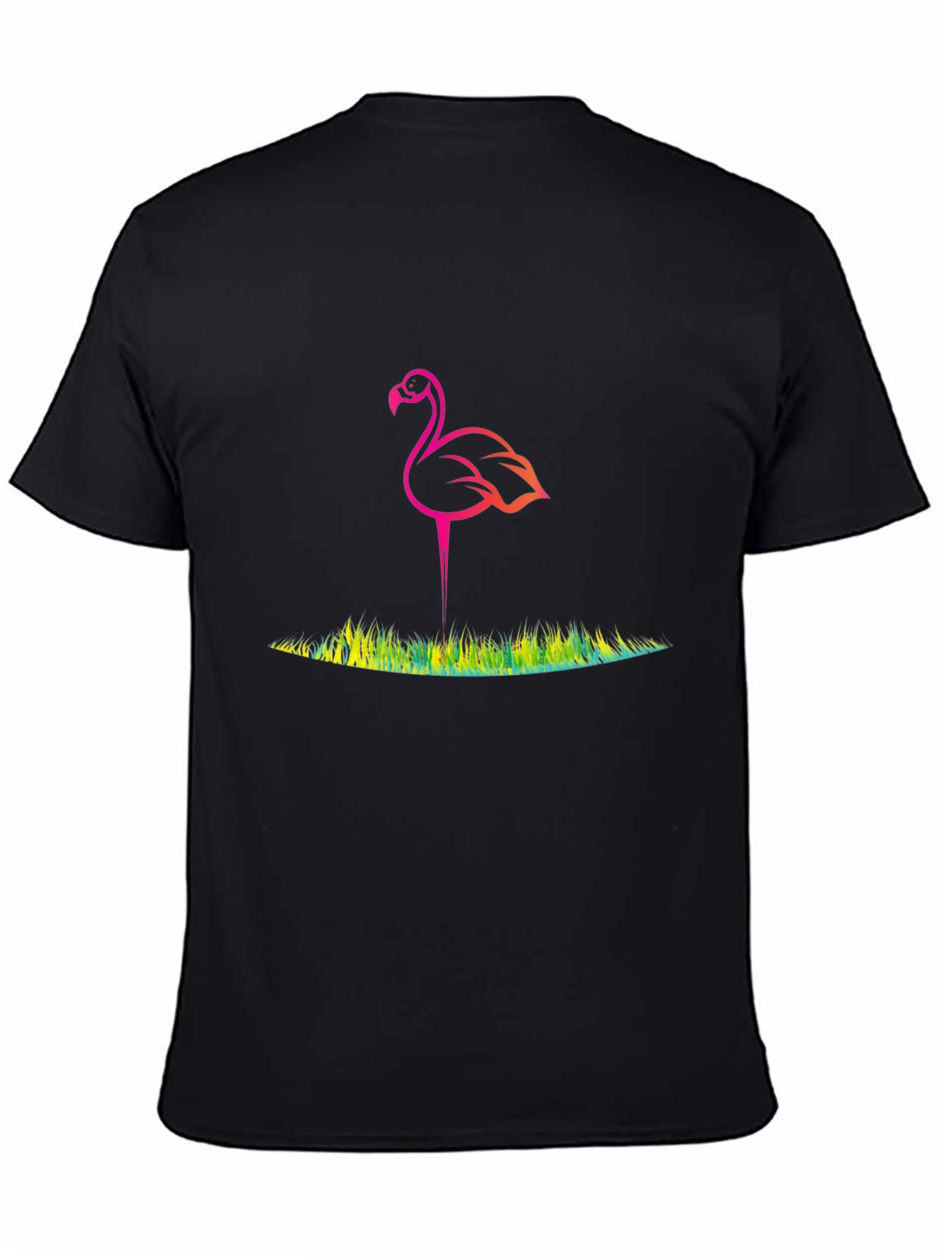 Vibrant Flamingo Graphic Tee - Stylish & Unique