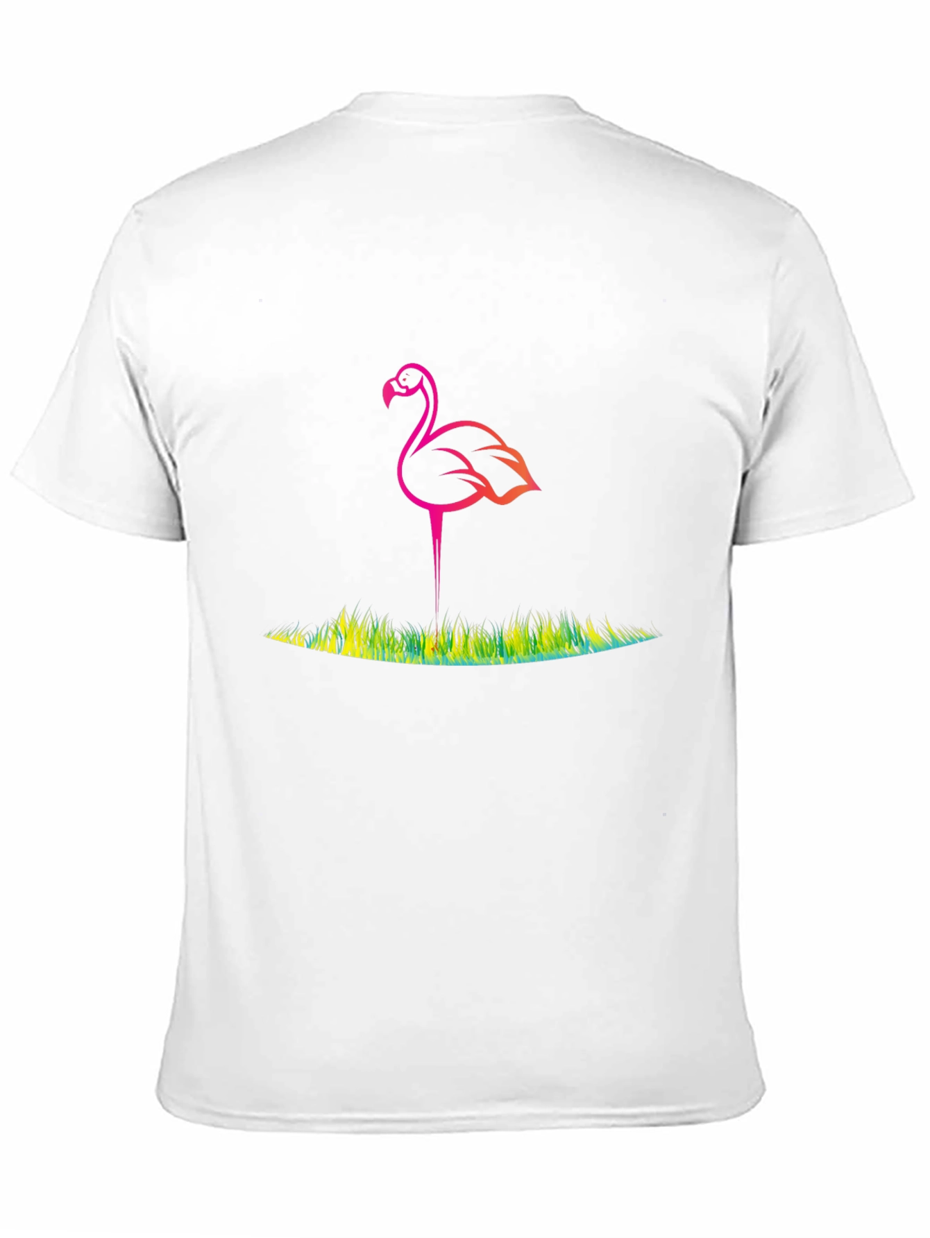 Vibrant Flamingo Graphic Tee - Stylish & Unique