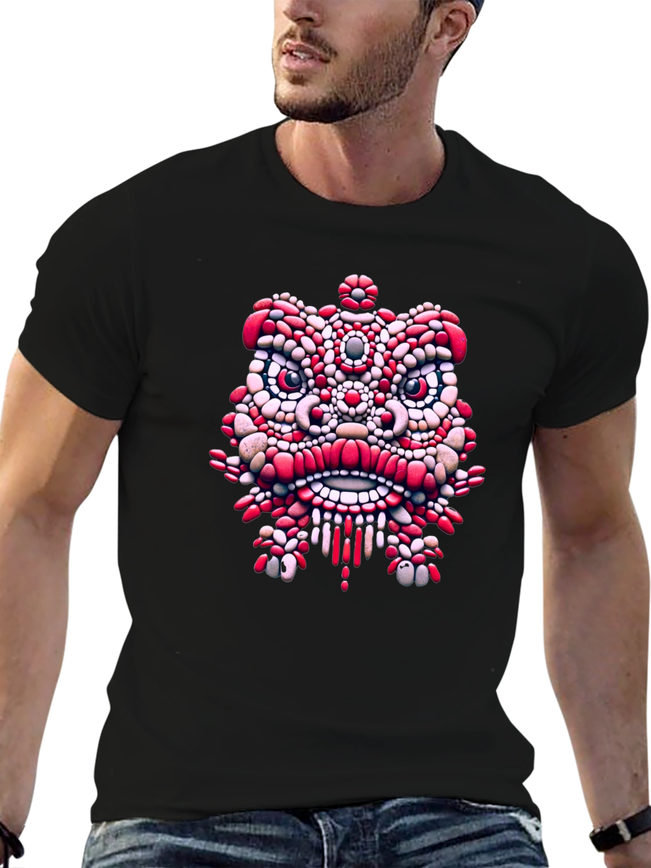 Unique Cartoon Lion T-Shirt