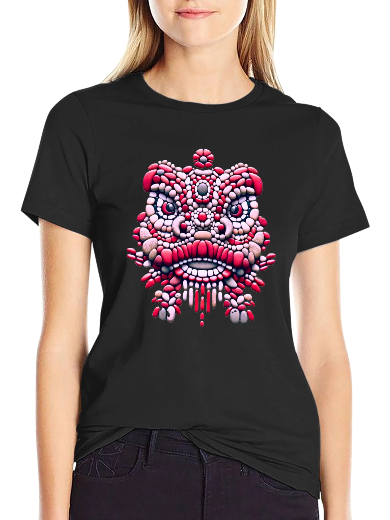 Unique Cartoon Lion T-Shirt
