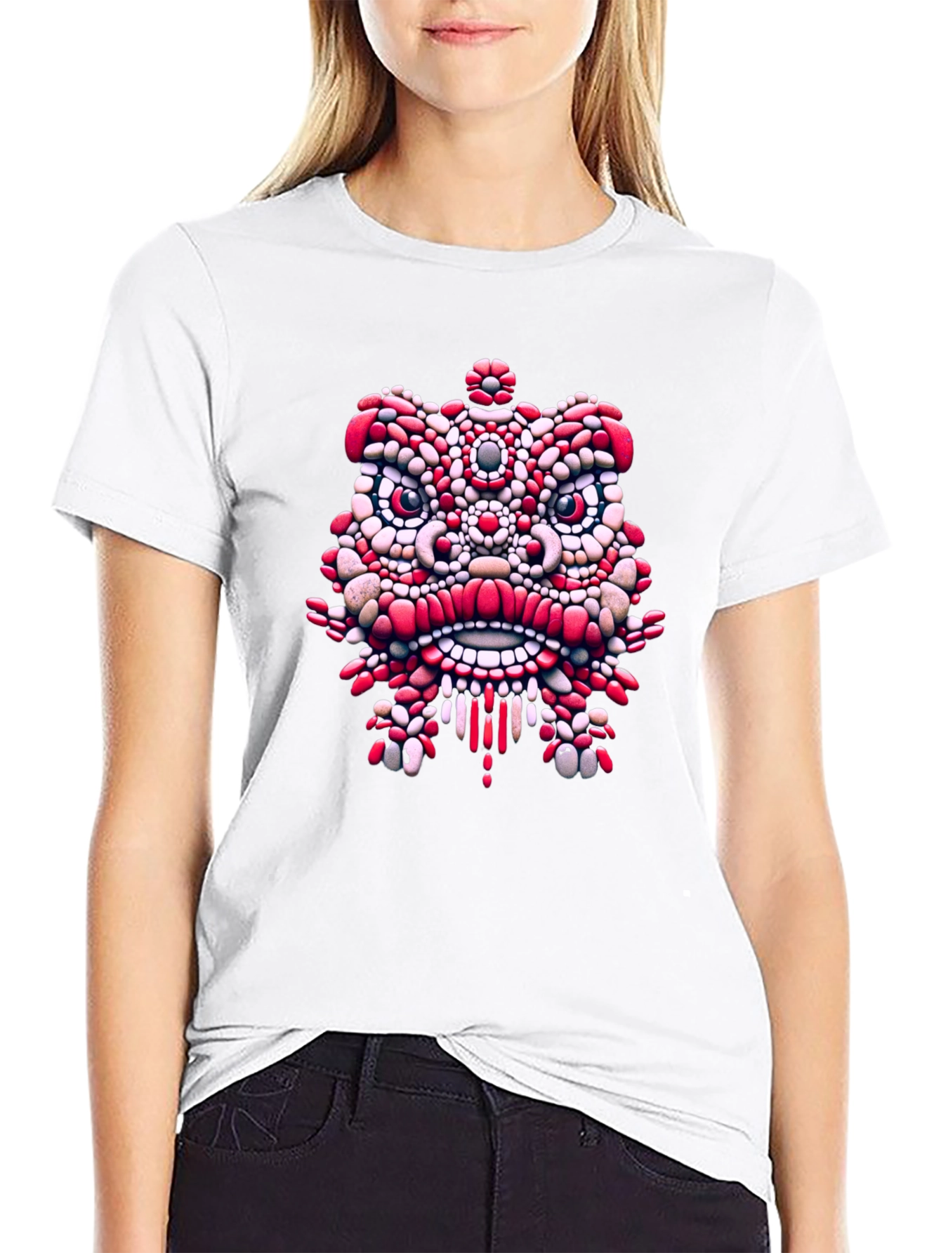Unique Cartoon Lion T-Shirt