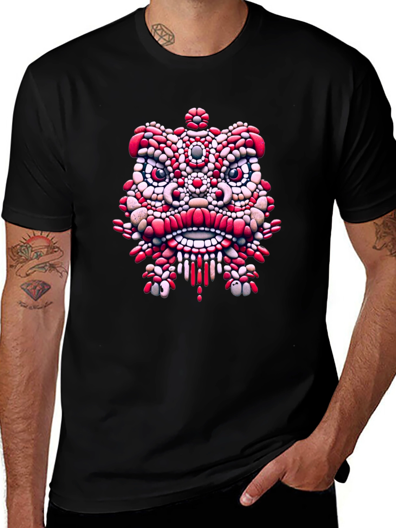 Unique Cartoon Lion T-Shirt