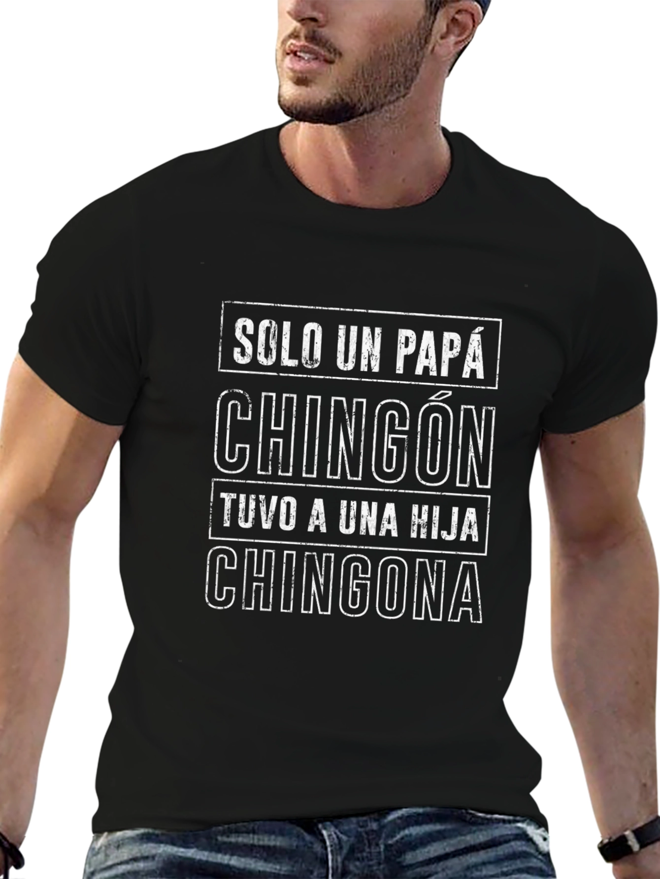 Solo Un Papa Chingon T-Shirt - Fathers Day Gift