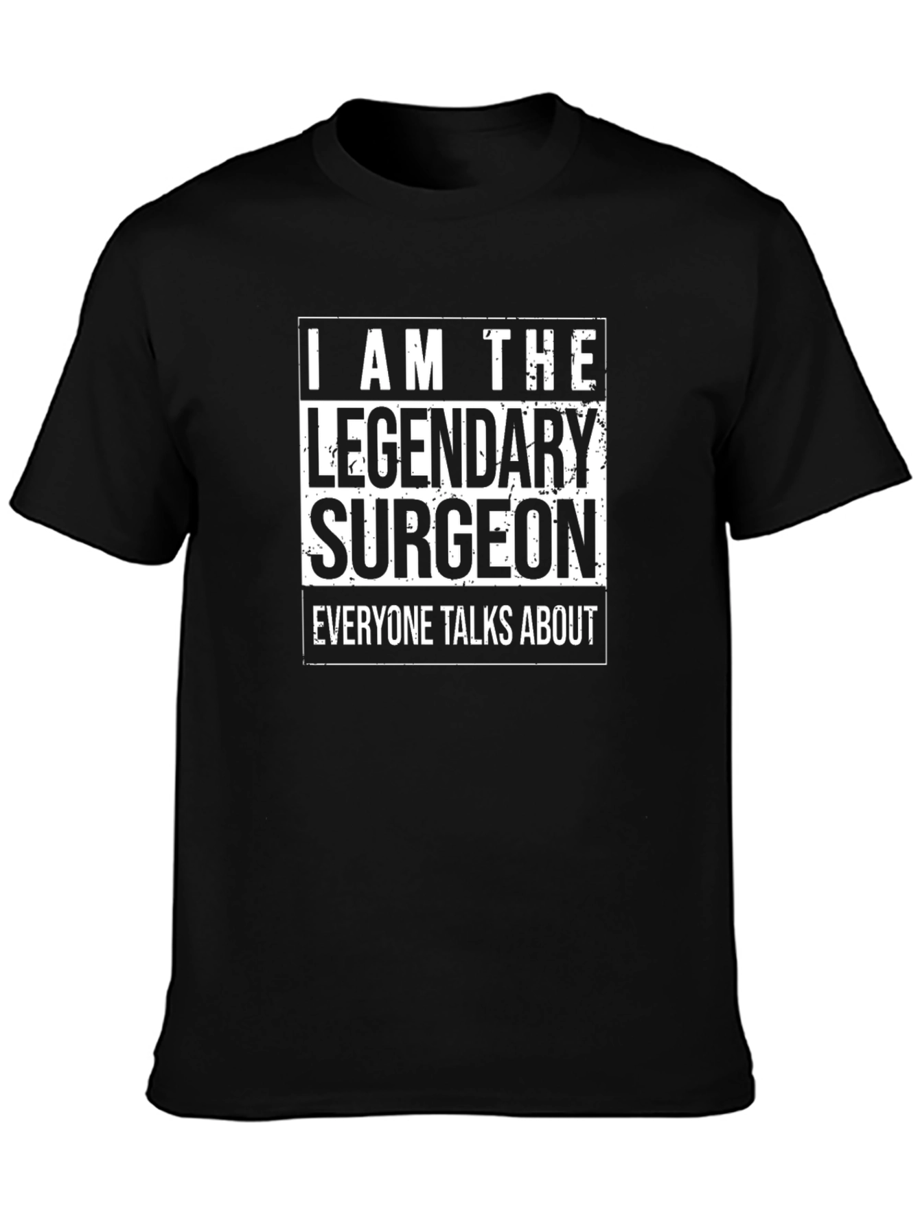 Legendary Surgeon Graphic Tee - Black