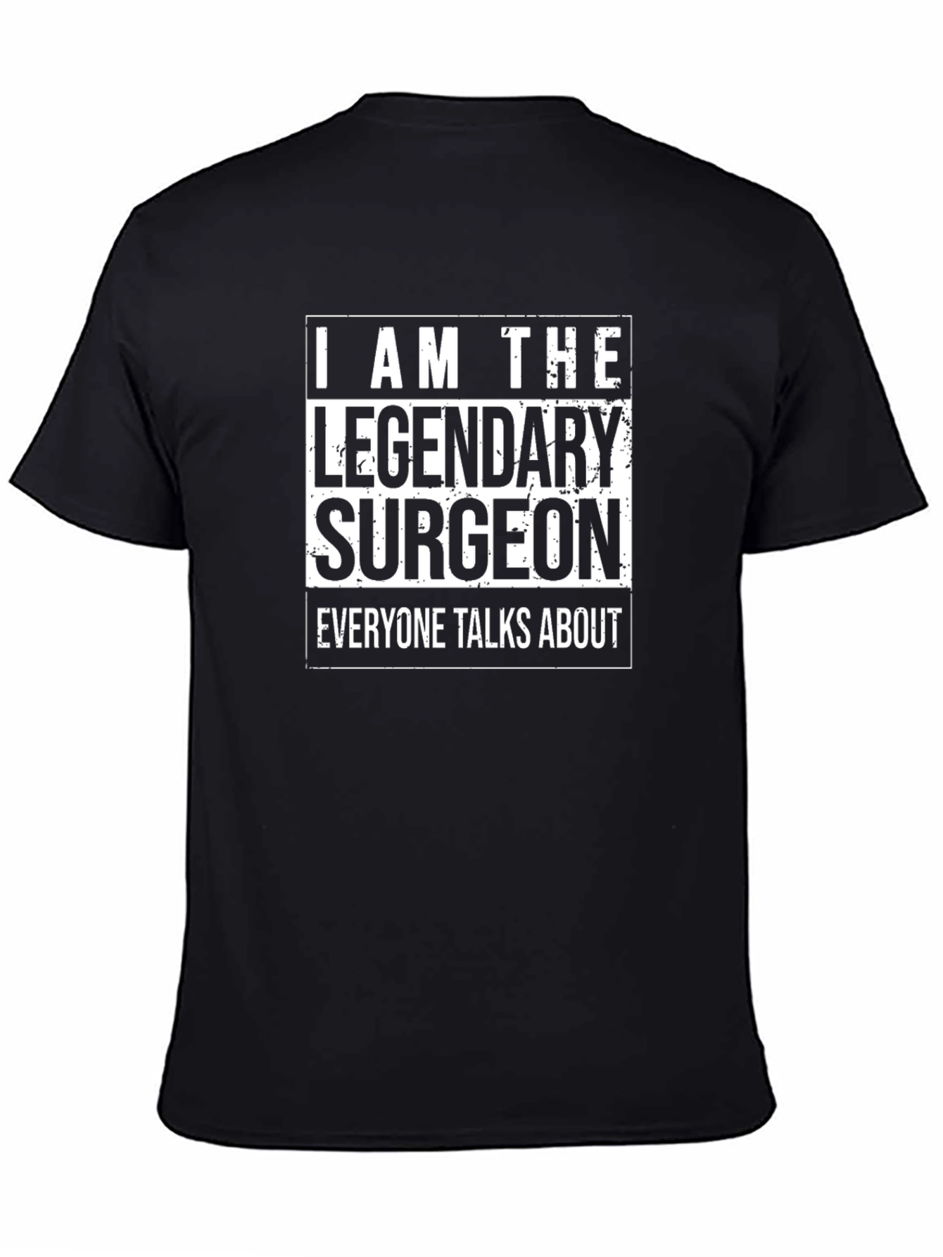 Legendary Surgeon Graphic Tee - Black