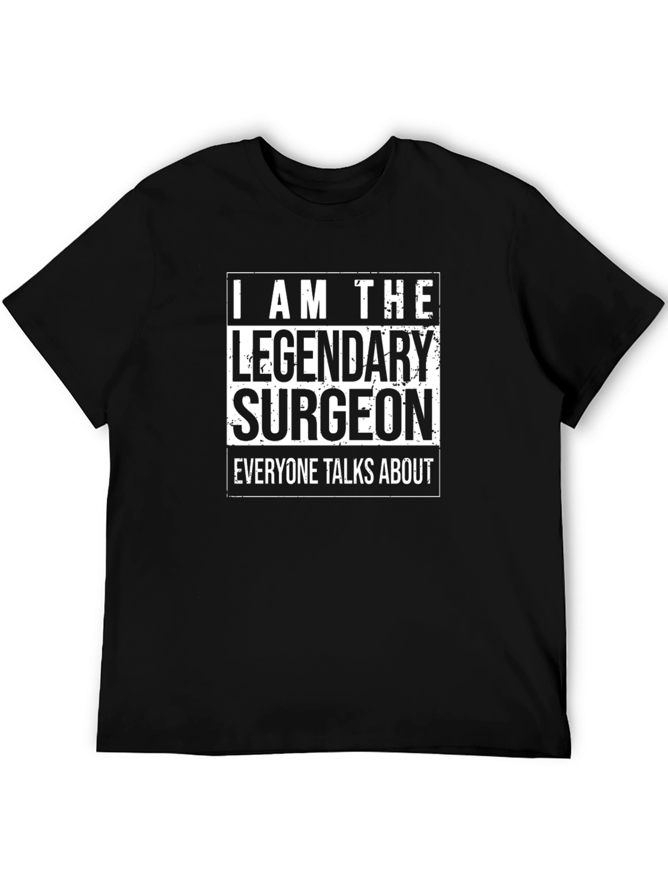 Legendary Surgeon Graphic Tee - Black