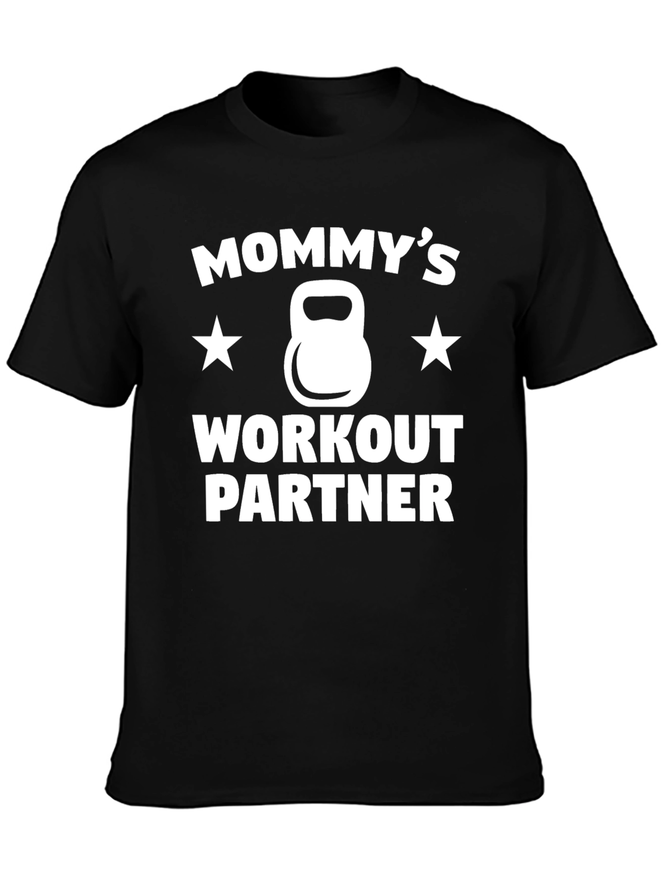 Mommys Workout Partner Graphic T-Shirt