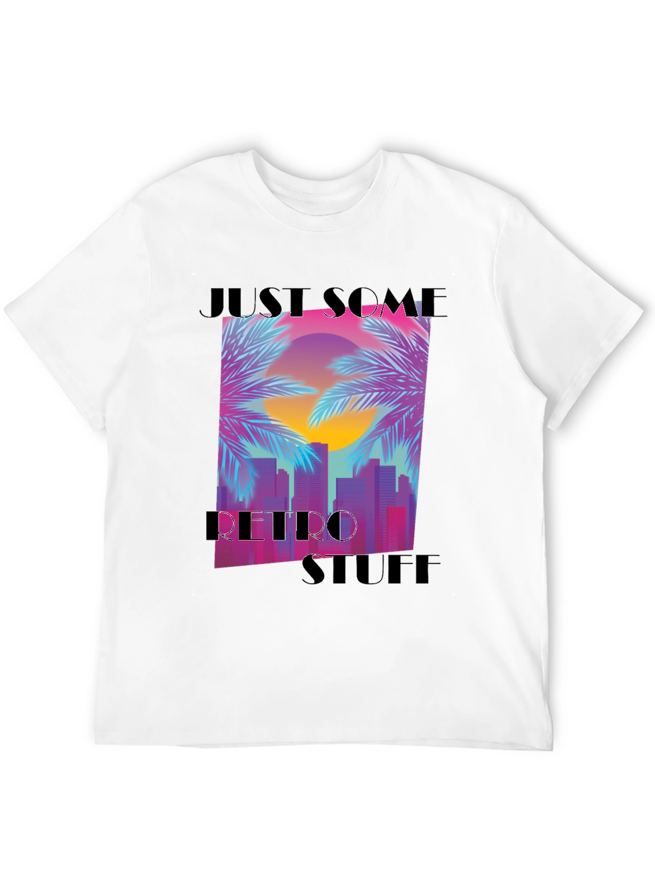 Retro Sunset Graphic T-Shirt - Casual Comfort